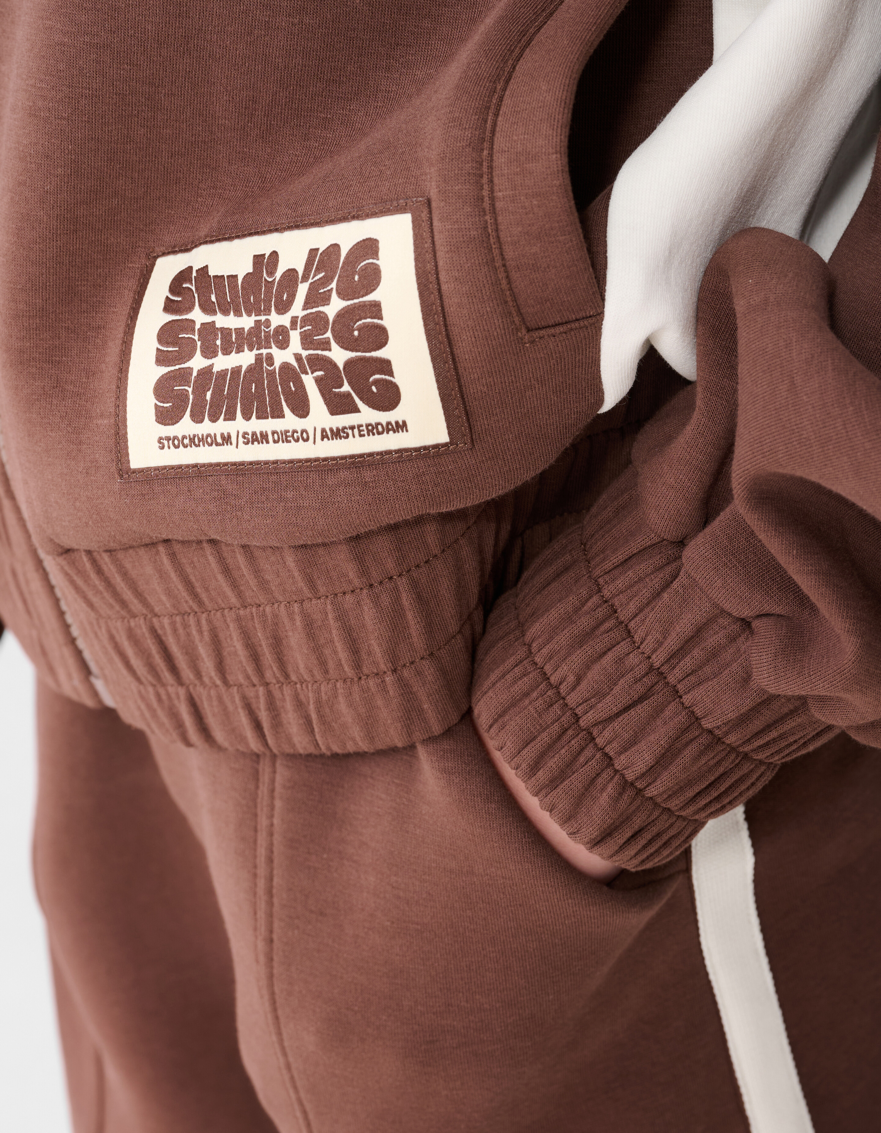 Label Sportweste Braun SHOEBY GIRLS