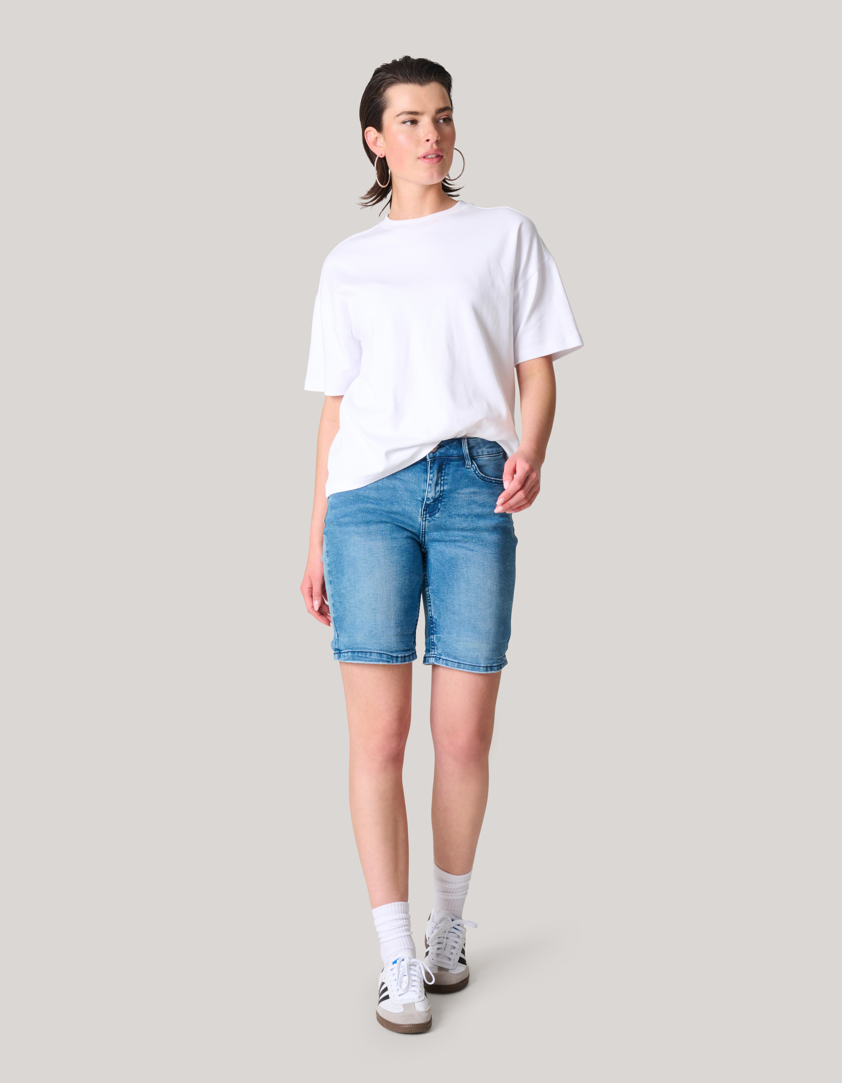 Denim Short Mediumstone SHOEBY WOMEN
