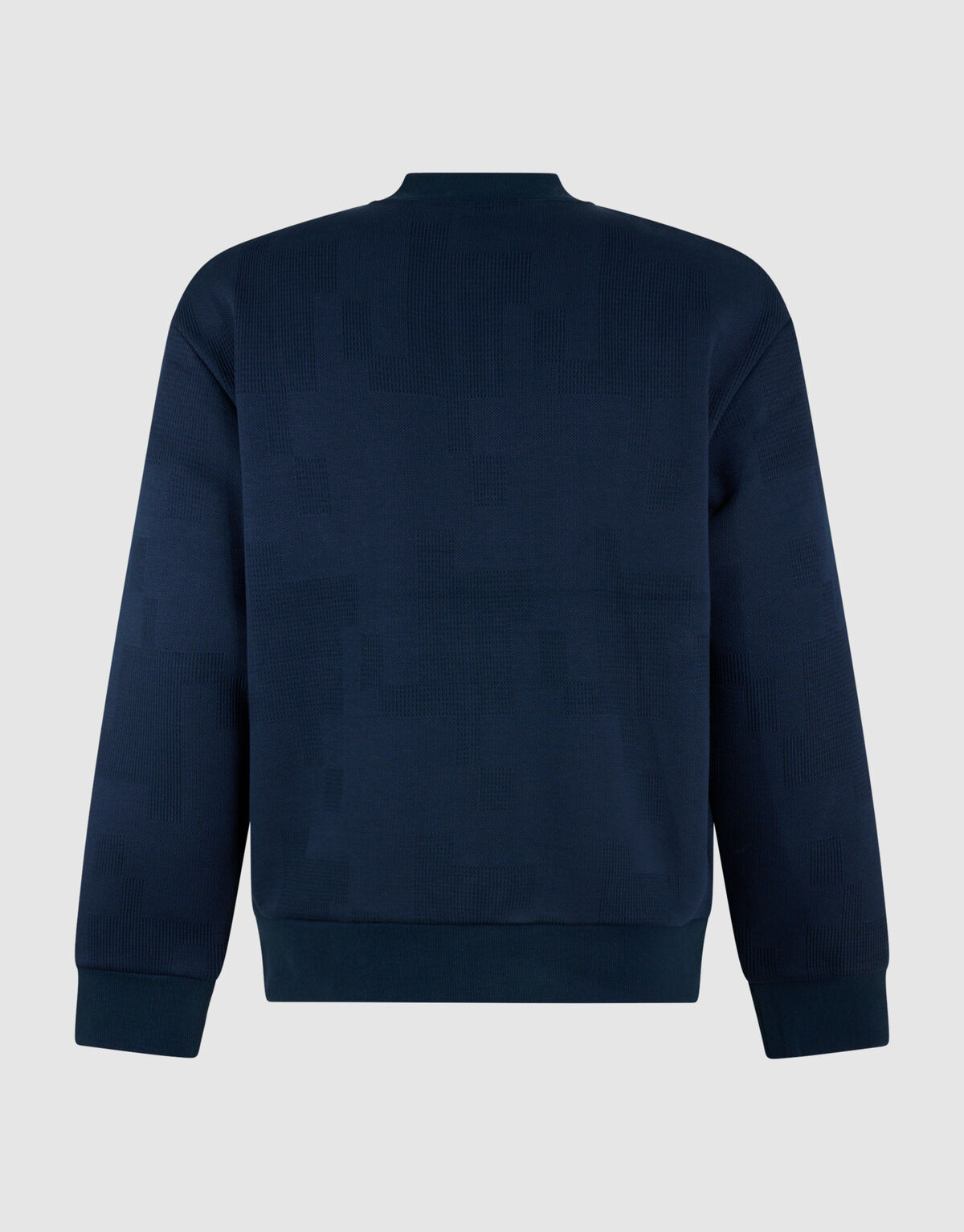 Bomberjacke mit Jacquardmuster Dunkelblau SHOEBY MEN