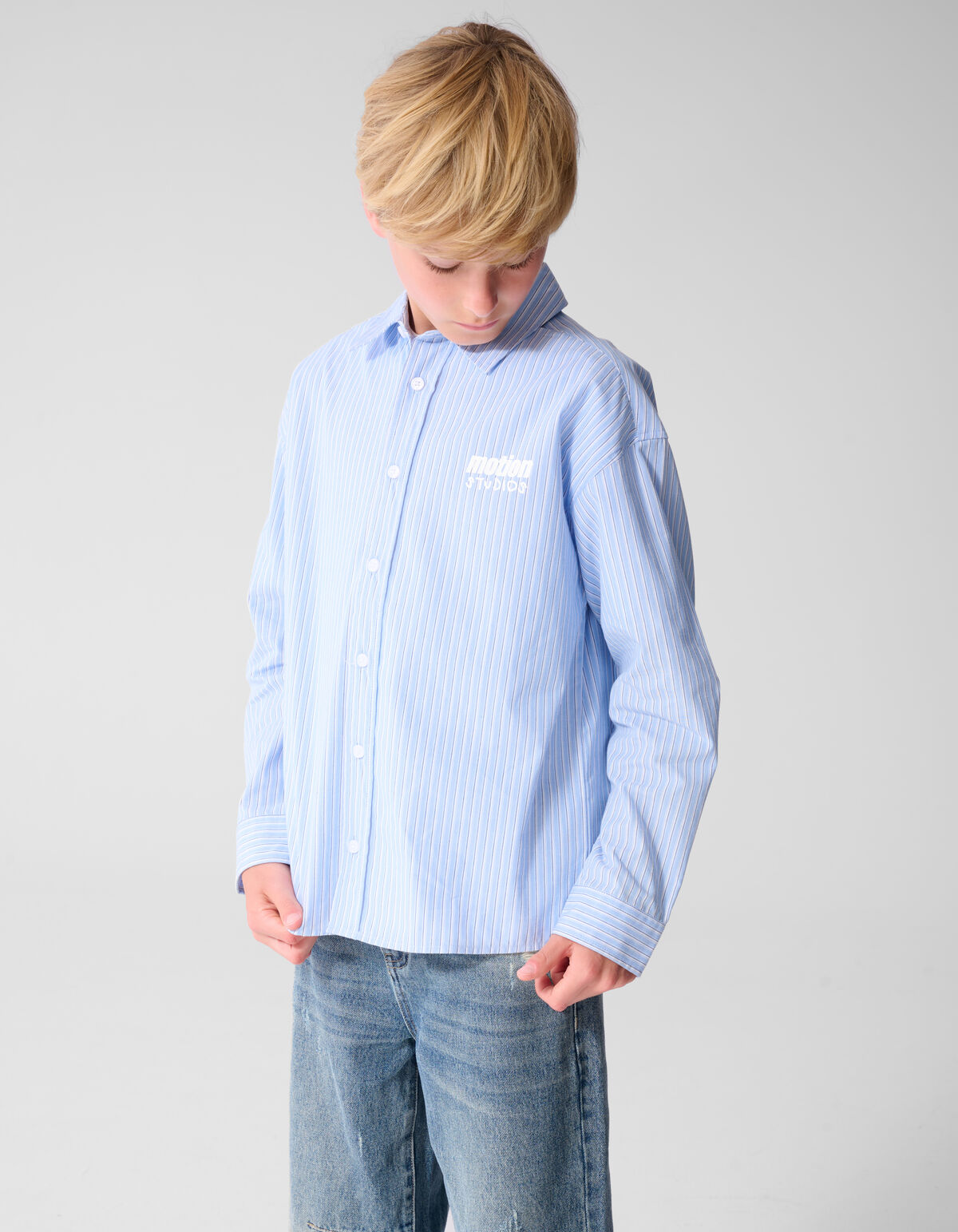 Motion Overshirt Lichtblauw SHOEBY BOYS