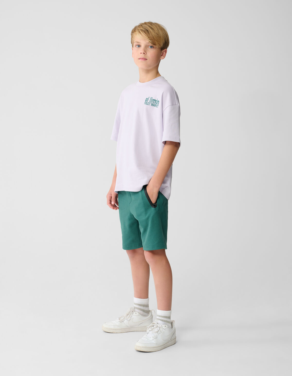 Tech Short Dunkelgr&uuml;n SHOEBY BOYS