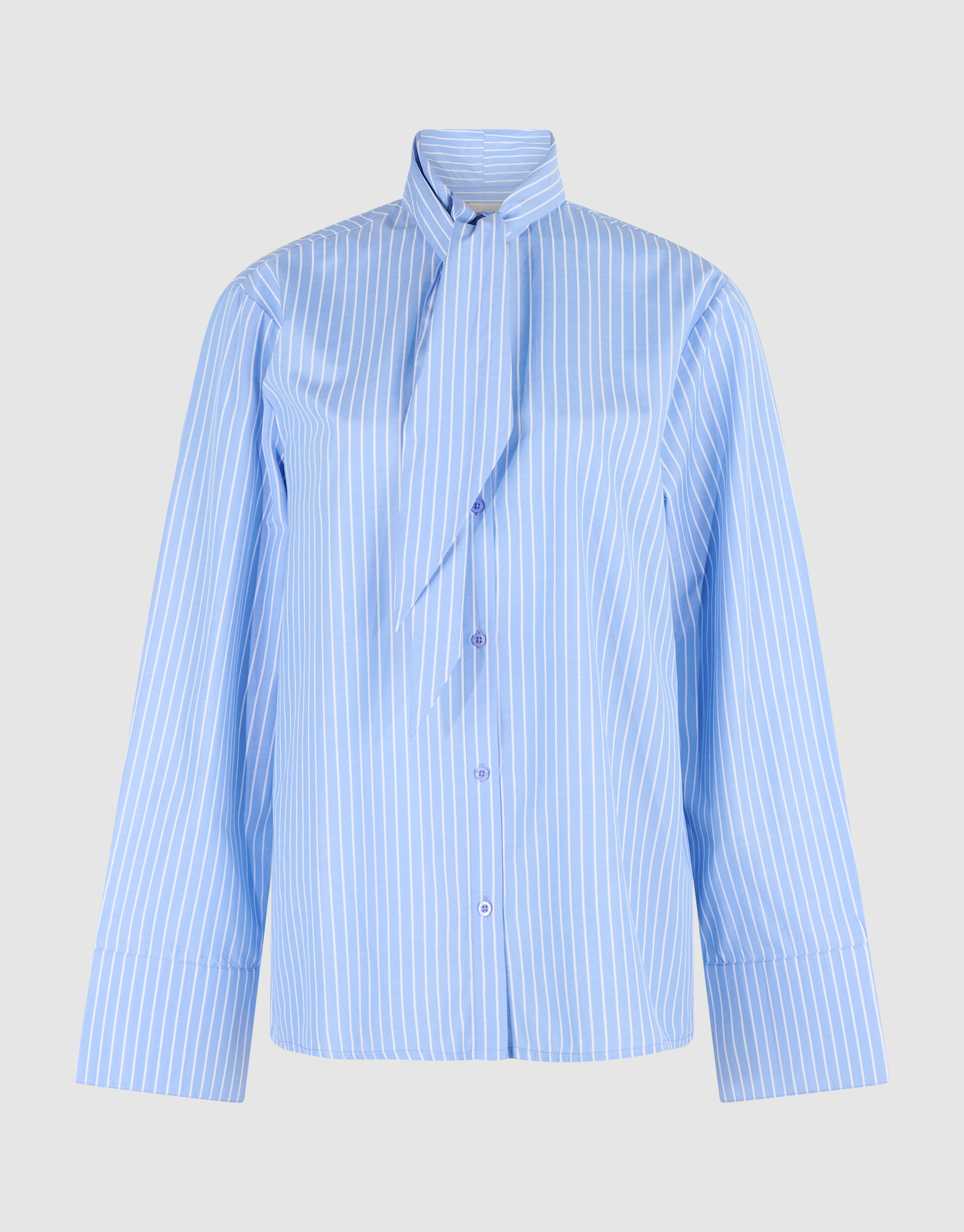 Oversize-Schalbluse hellblau SHOEBY WOMEN