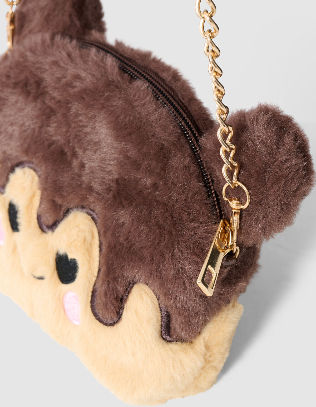 Chocolate Bun Tas Bruin SHOEBY ACCESSOIRES