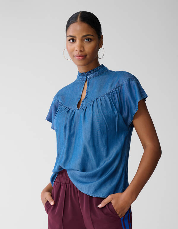 Knopfoberteil Blau SHOEBY WOMEN