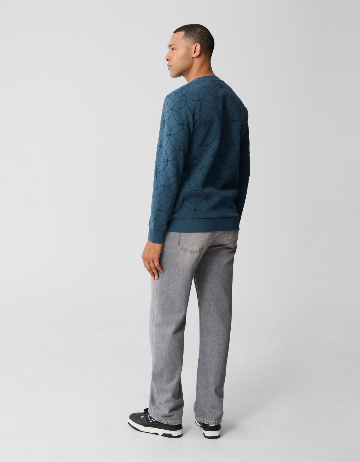 Flock Spark Pullover Blau SHOEBY MEN