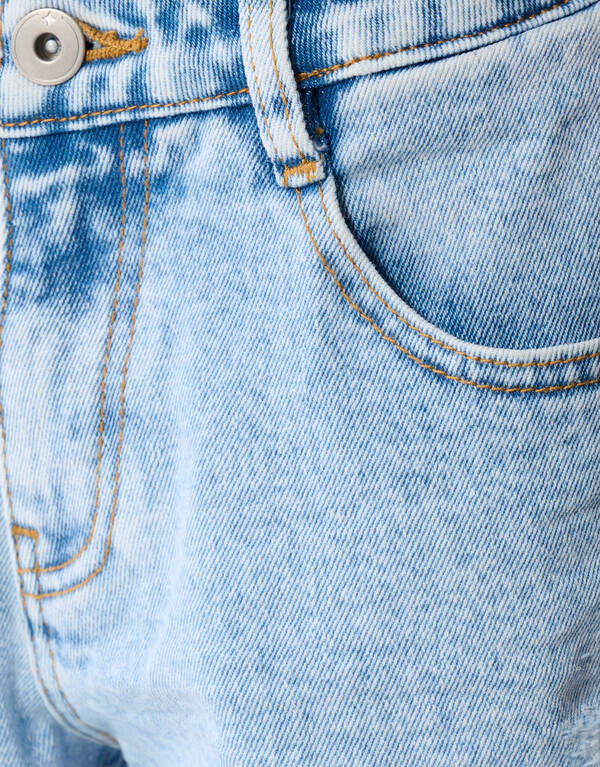 Tapered Fit Jeans gebleicht SHOEBY BOYS