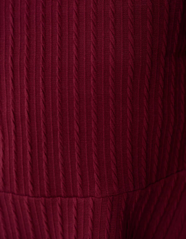 Sch&ouml;&szlig;chen-Top Dunkelrot SHOEBY GIRLS