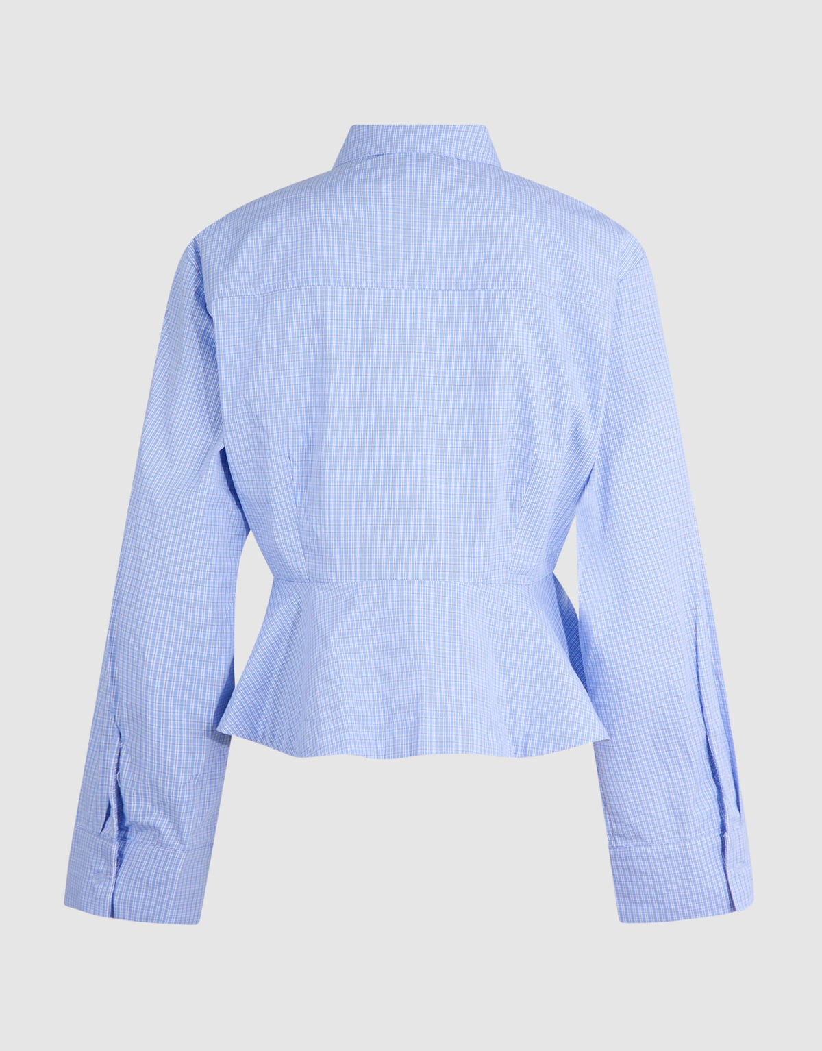 Popeline-Bluse mit Sch&ouml;&szlig;chen Blau SHOEBY WOMEN