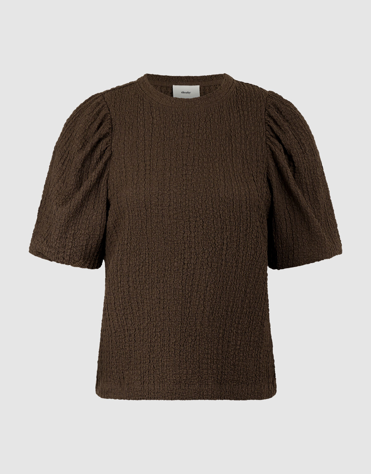 Knitter-Top Ballon Braun SHOEBY WOMEN