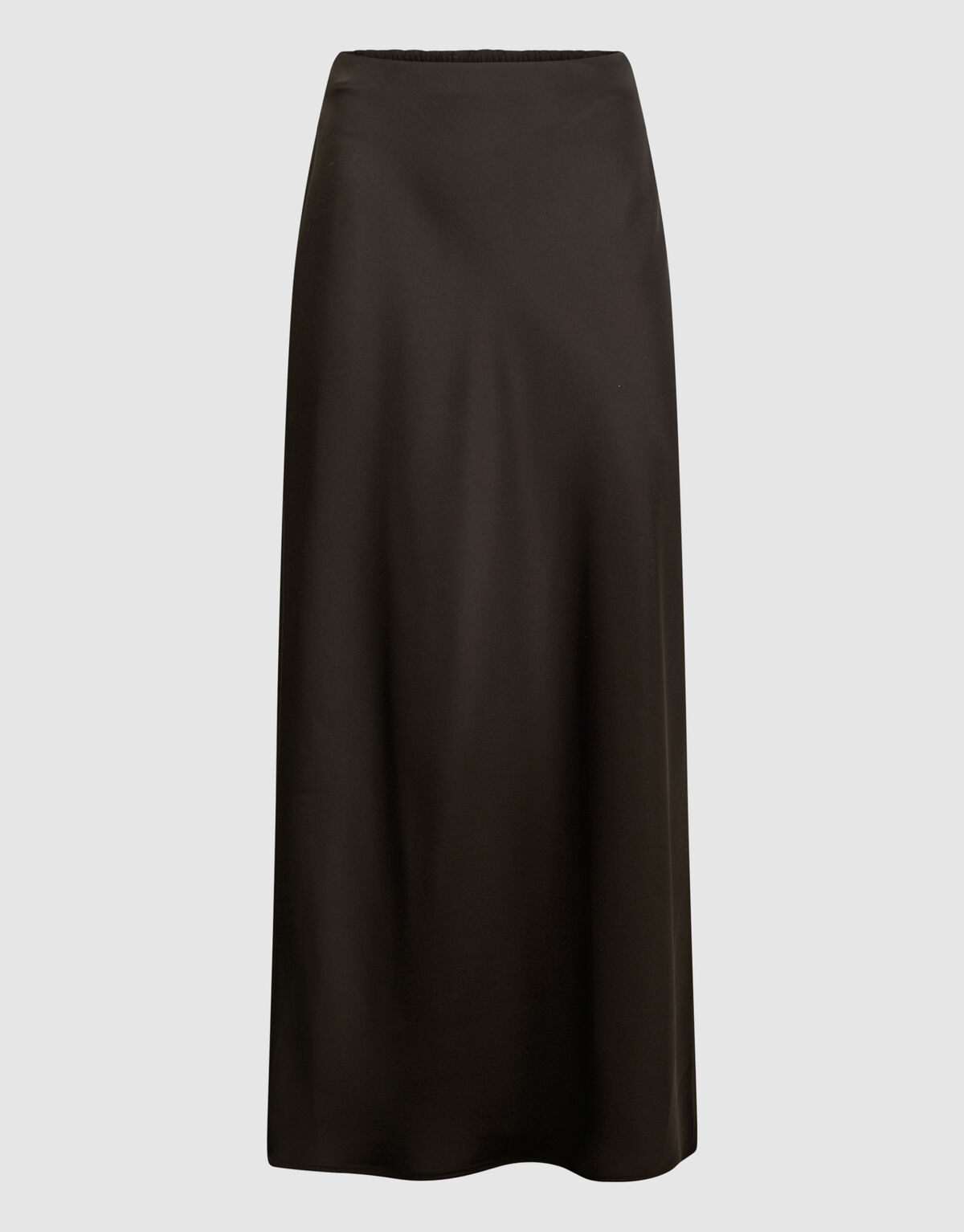 Satten Maxirock Dunkelbraun von Lonneke SHOEBY WOMEN