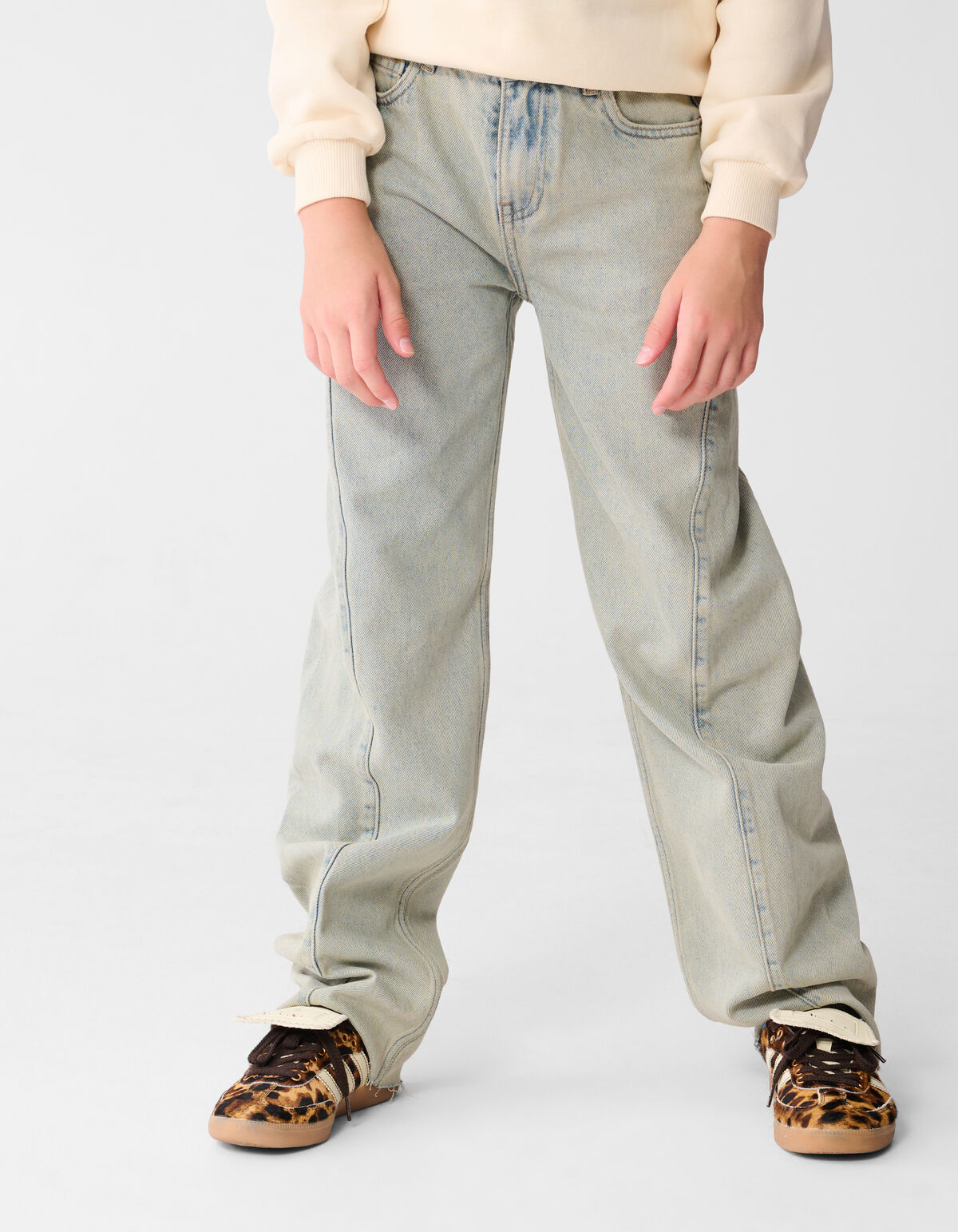 Jeans im Ballon-Fit Hellblau SHOEBY GIRLS