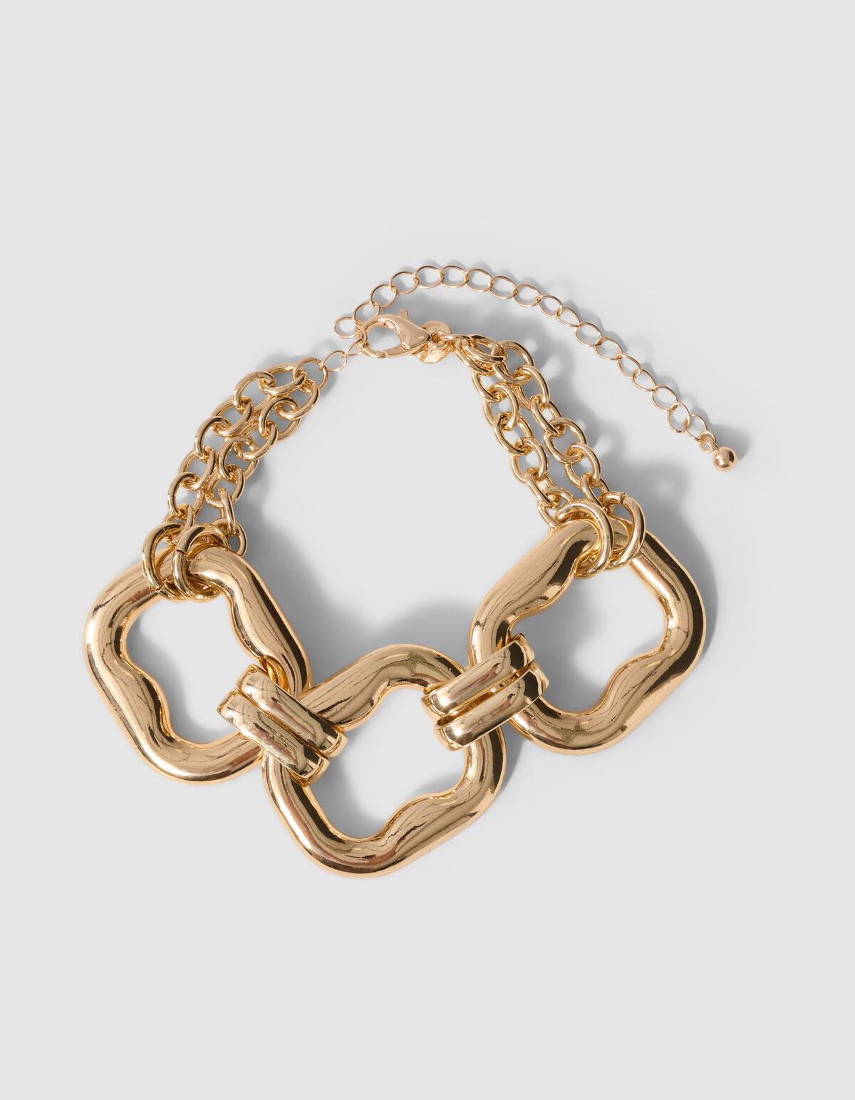 Square Armband Gold SHOEBY ACCESSOIRES