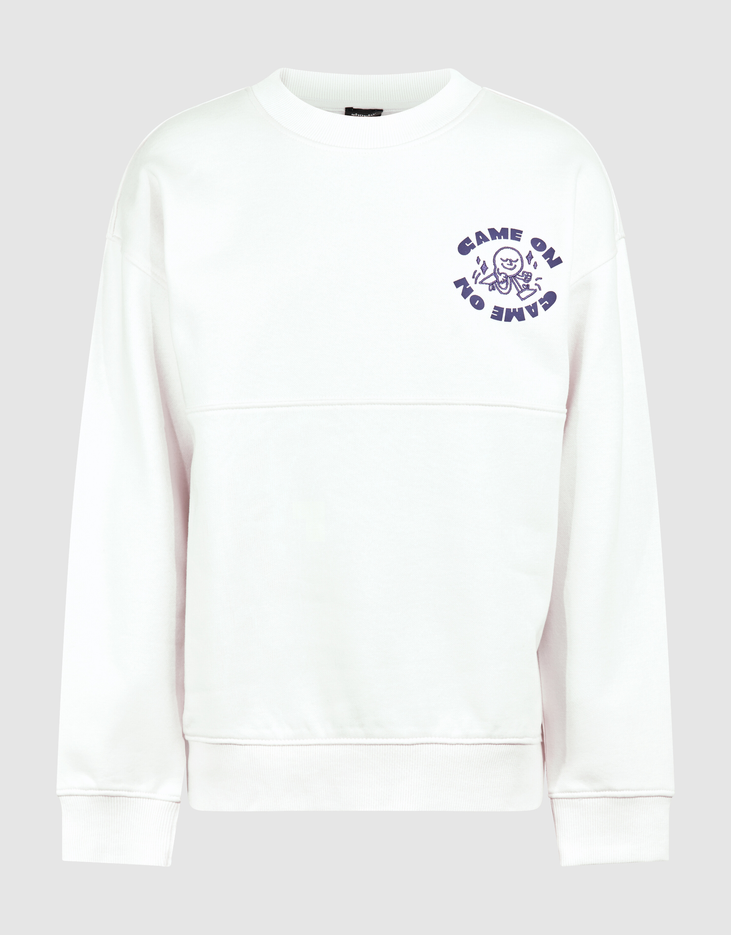 Game On Artwork Pullover Off White SHOEBY BOYS