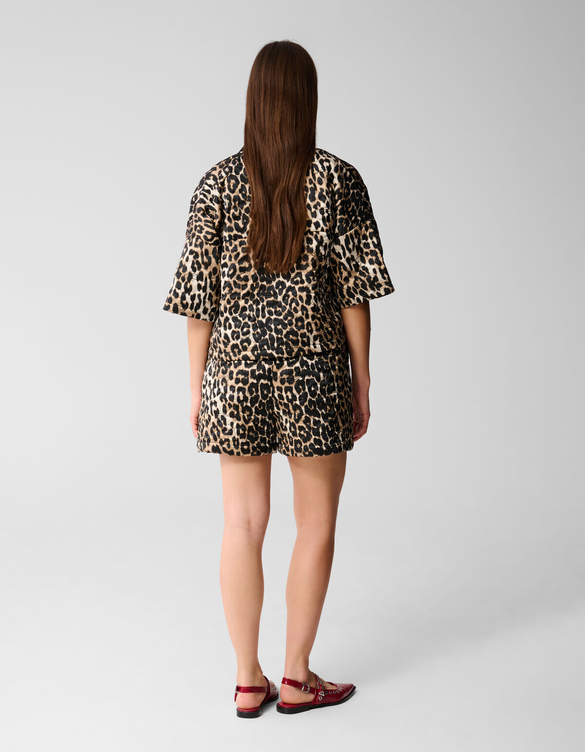 Struktur Leopard Kurz Braun SHOEBY WOMEN