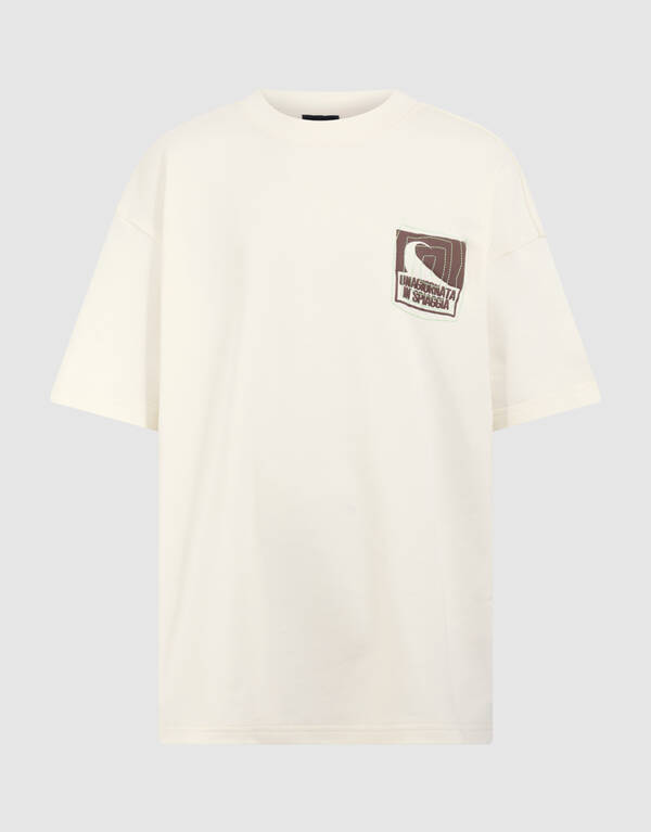 Spiaggia Artwork T-Shirt Gebrochen Wei&szlig; SHOEBY BOYS