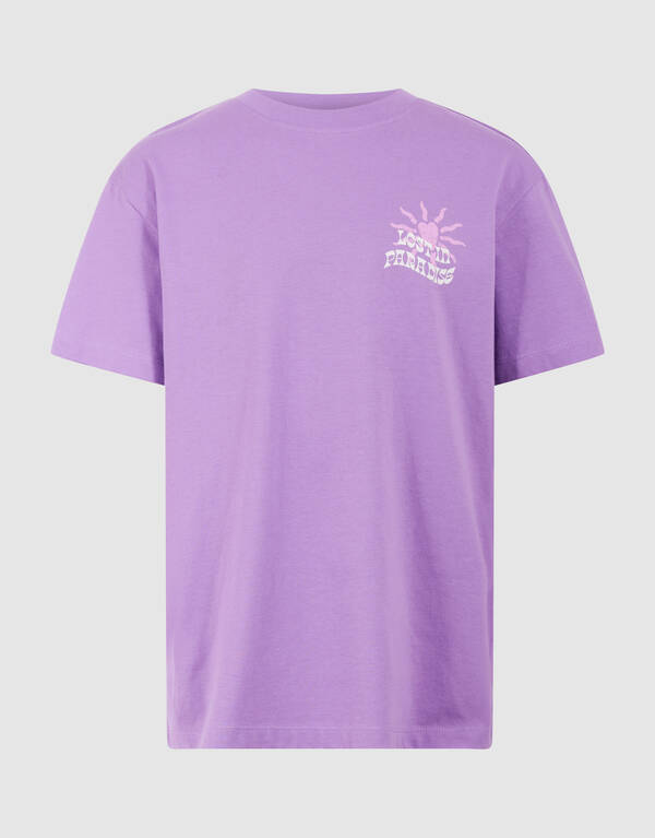 Tropical Bliss Artwork T-Shirt Lila SHOEBY GIRLS