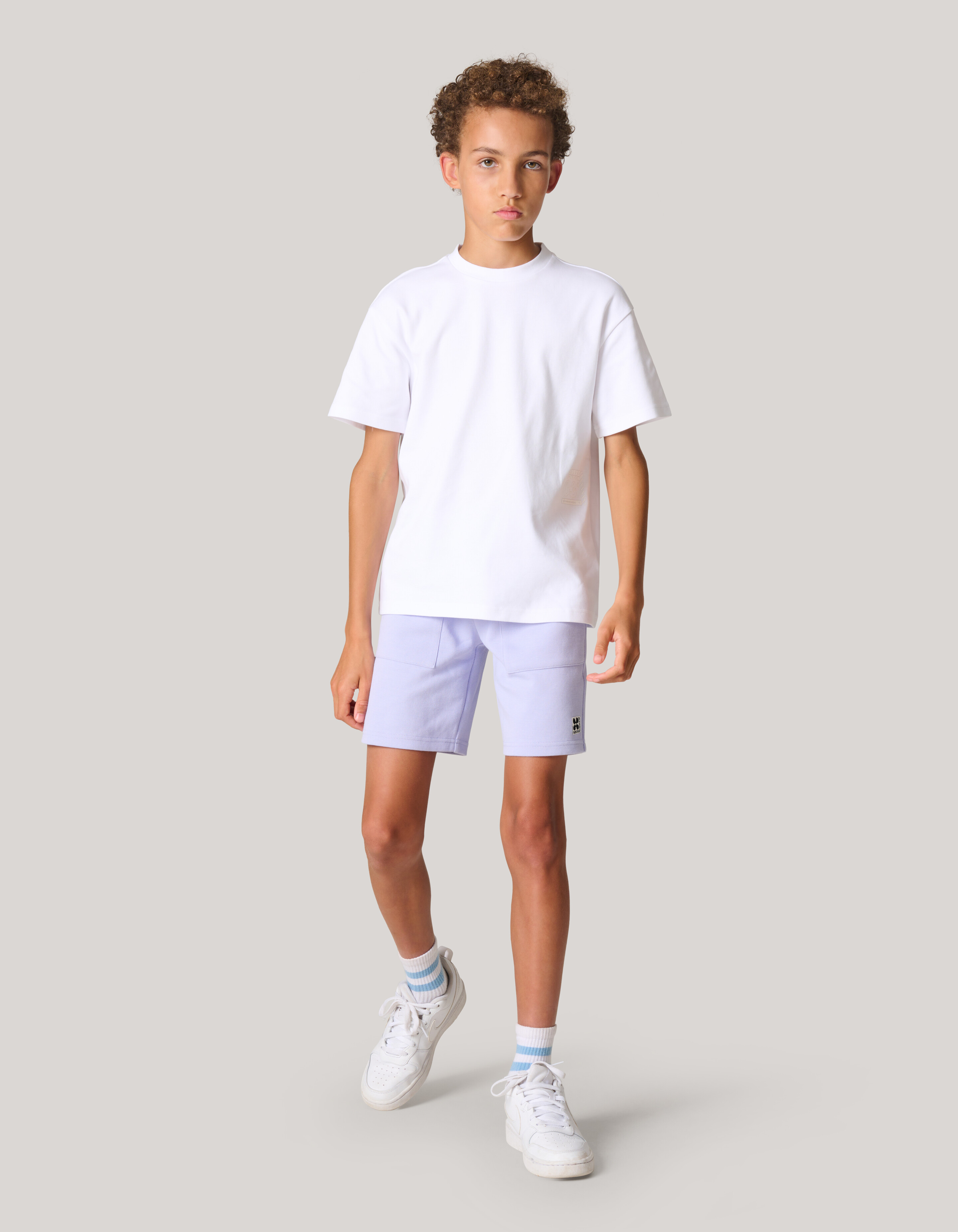 Pique Pocket Short Hellviolett SHOEBY BOYS