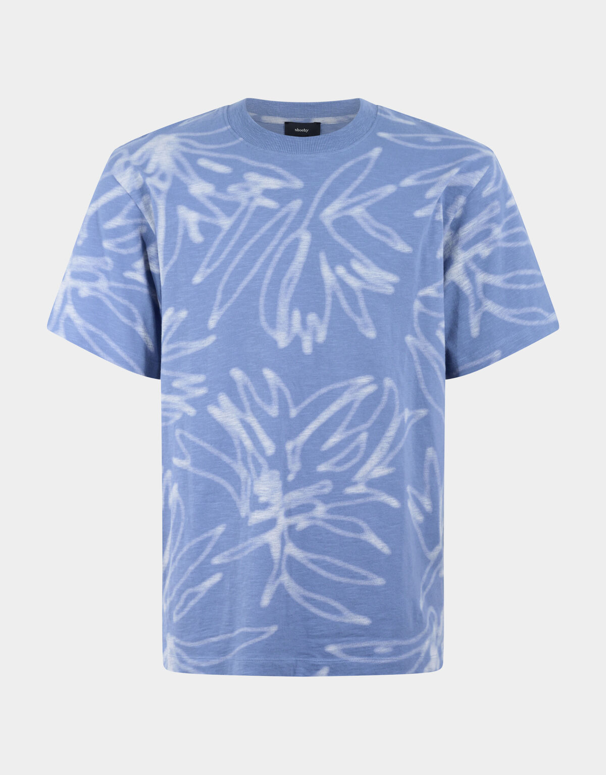 Bedrucktes T-shirt Hellblau SHOEBY MEN