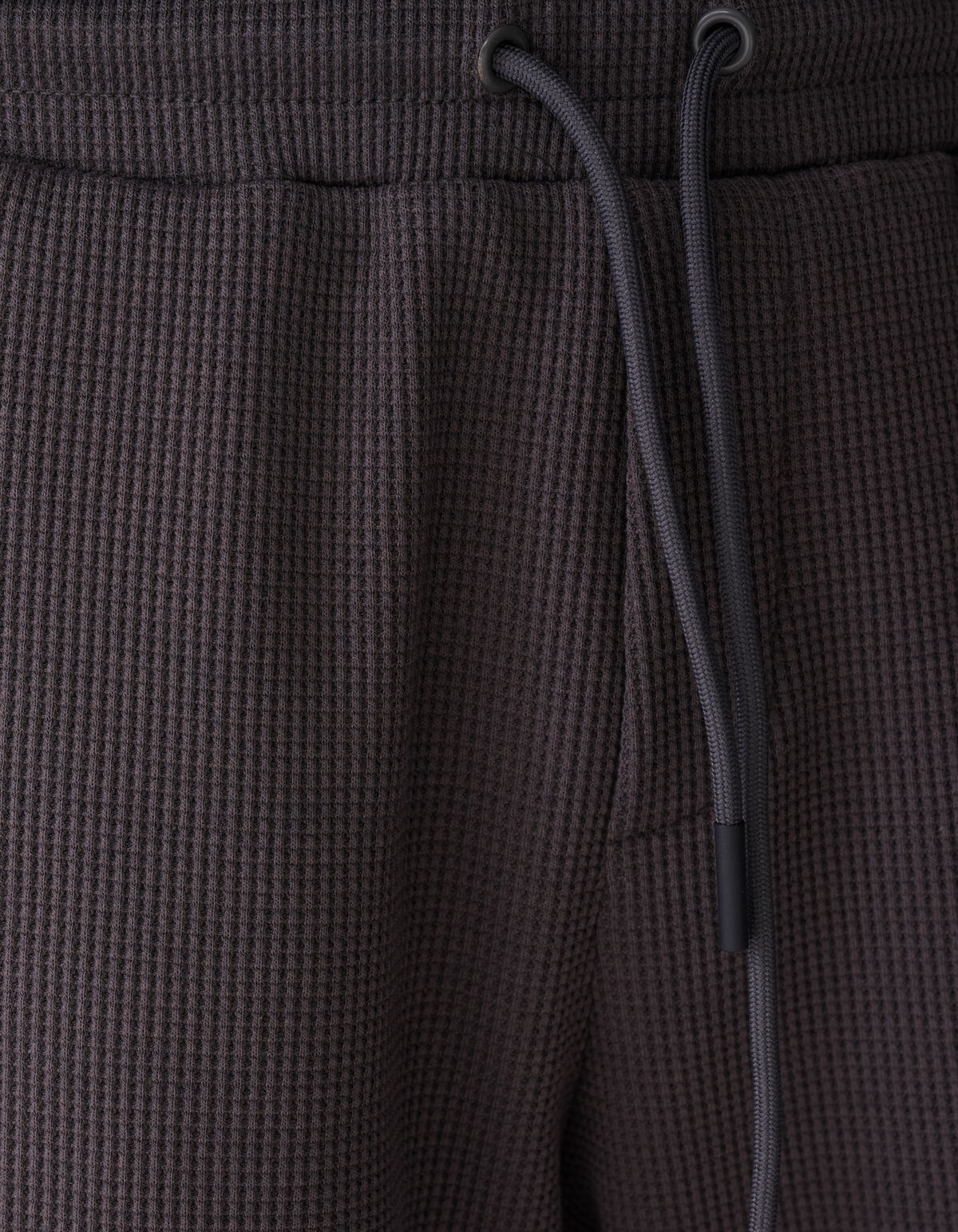 Waffelstruktur Kurz Dunkelgrau SHOEBY BOYS