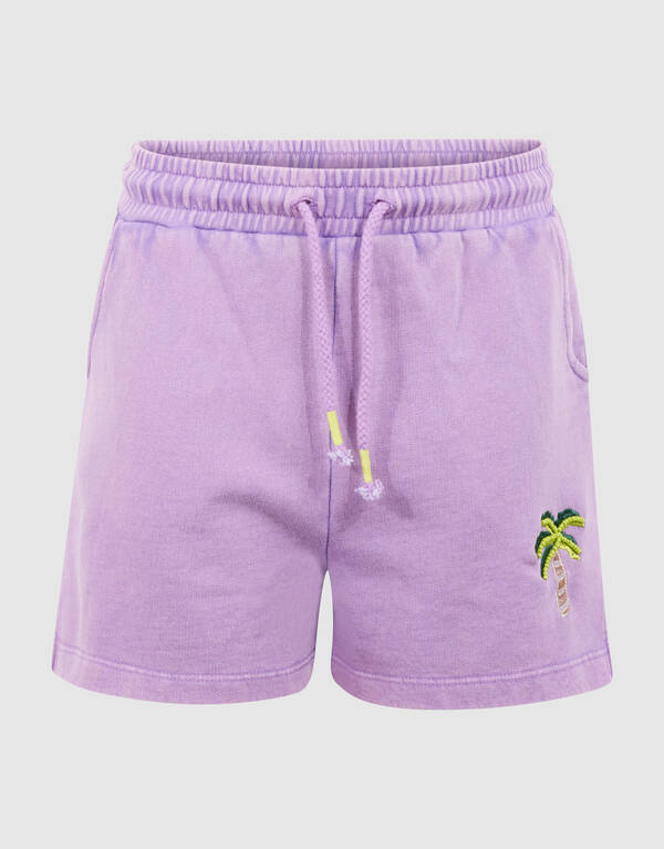 Palm Washed Shorts Lila SHOEBY GIRLS