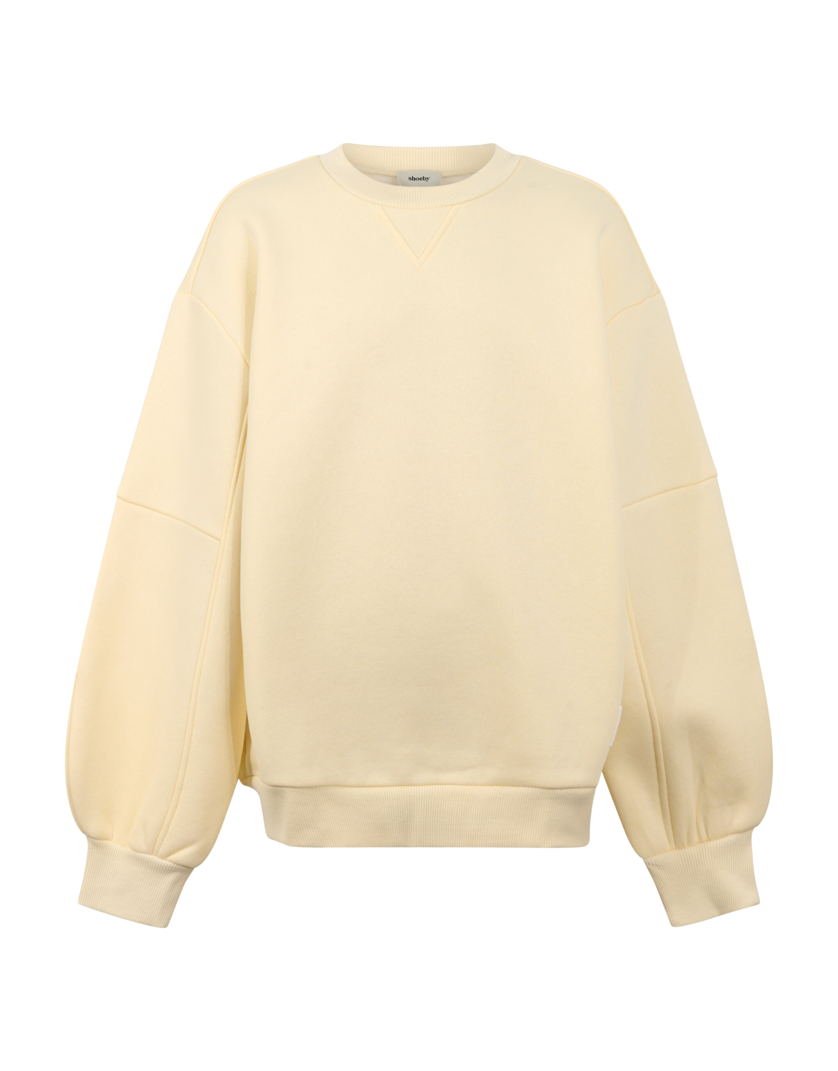 Gro&szlig;er &Auml;rmel Pullover Hellgelb SHOEBY GIRLS