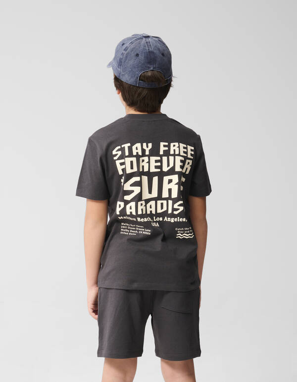 Strandkunst Kurz Dunkelgrau SHOEBY BOYS