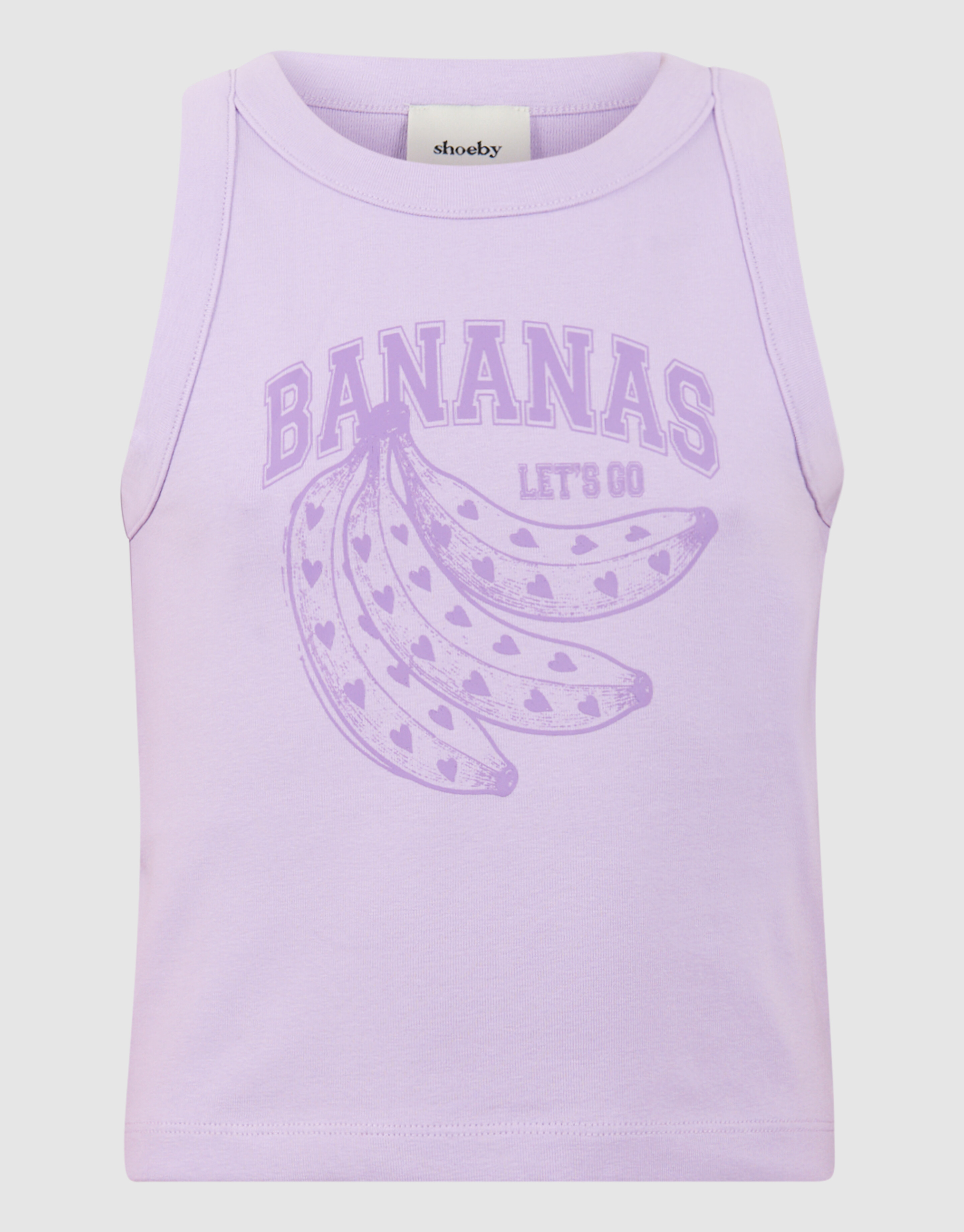 Bananen Top Hellviolett SHOEBY GIRLS