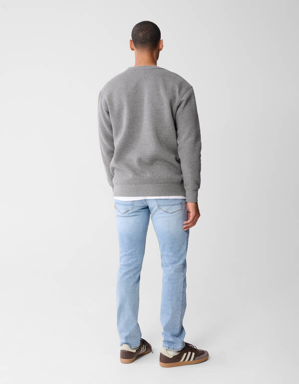 Straight Fit Light Jeans Gebleicht L32 SHOEBY MEN