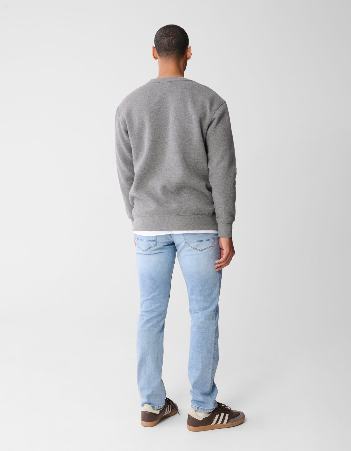 Straight Fit Light Jeans Gebleicht L32 SHOEBY MEN