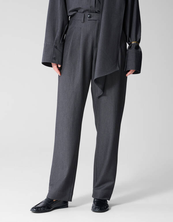 Tailored Slim Fit Hose Dunkelgrau By Lonneke SHOEBY WOMEN