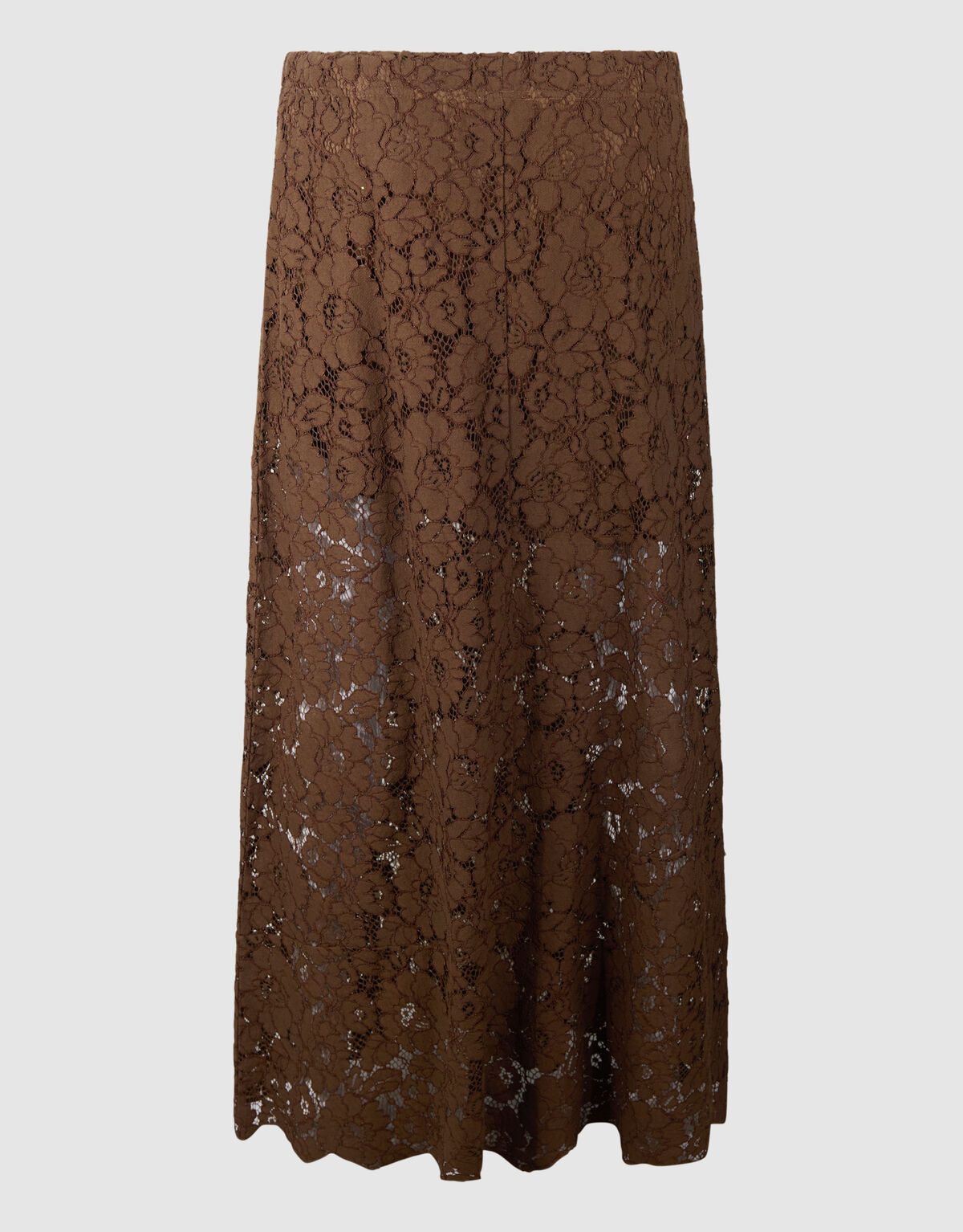 Kanten Maxi Rock Braun SHOEBY WOMEN