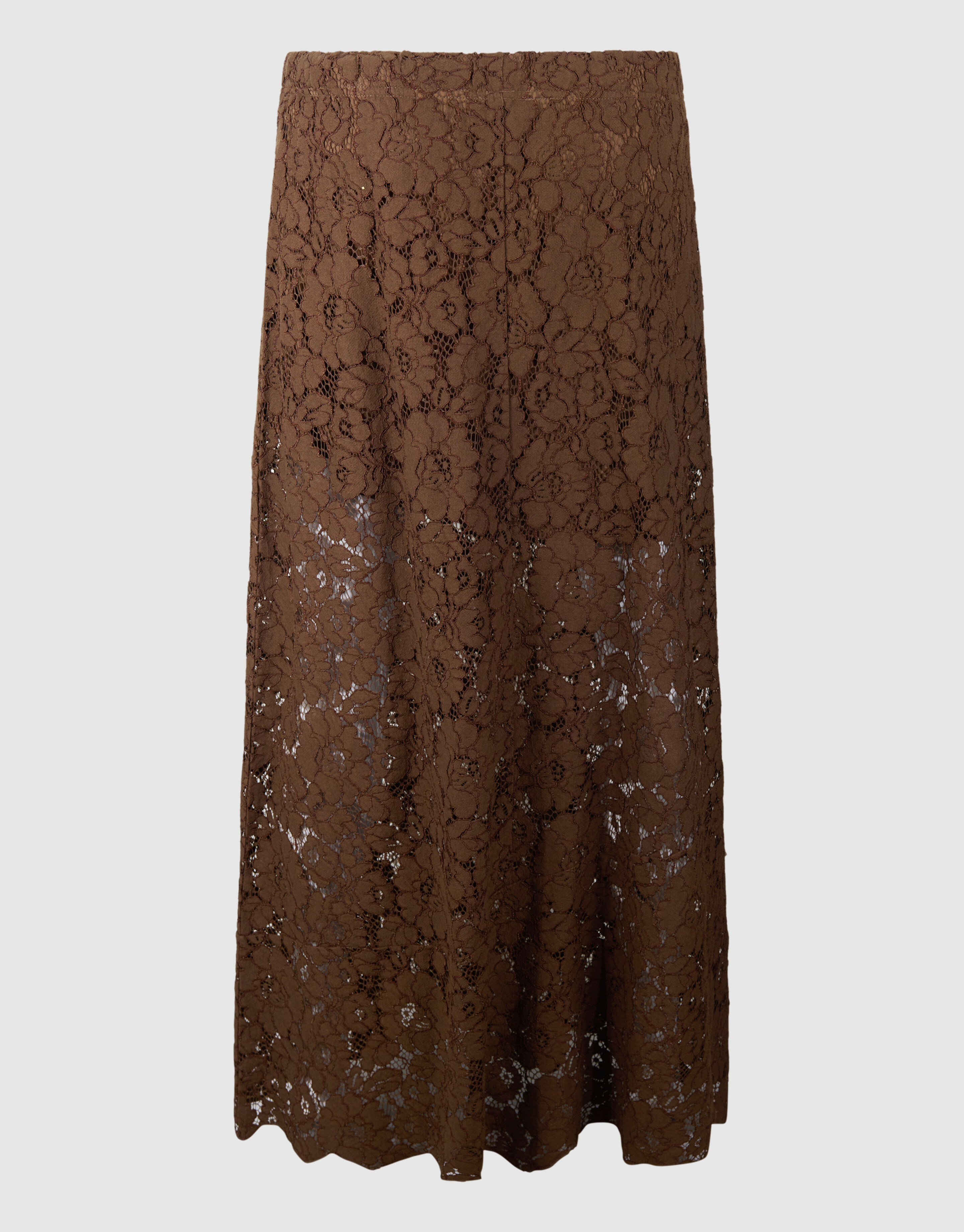 Kanten Maxi Rock Braun SHOEBY WOMEN