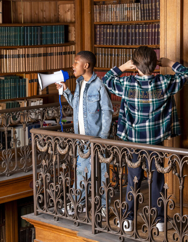 Denim Overshirt Lichtblau SHOEBY BOYS