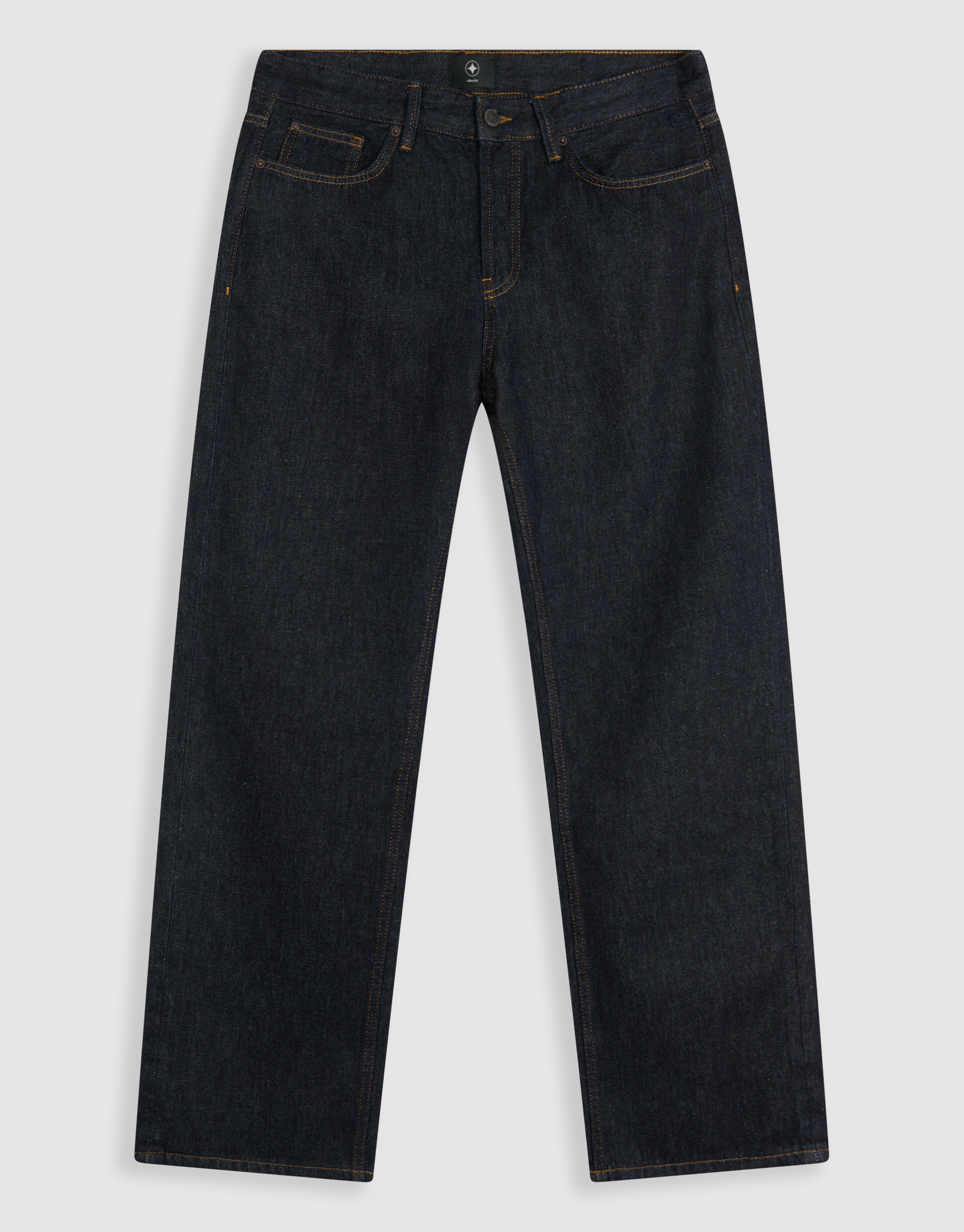 Relaxed Fit Jeans Dunkelblau SHOEBY MEN