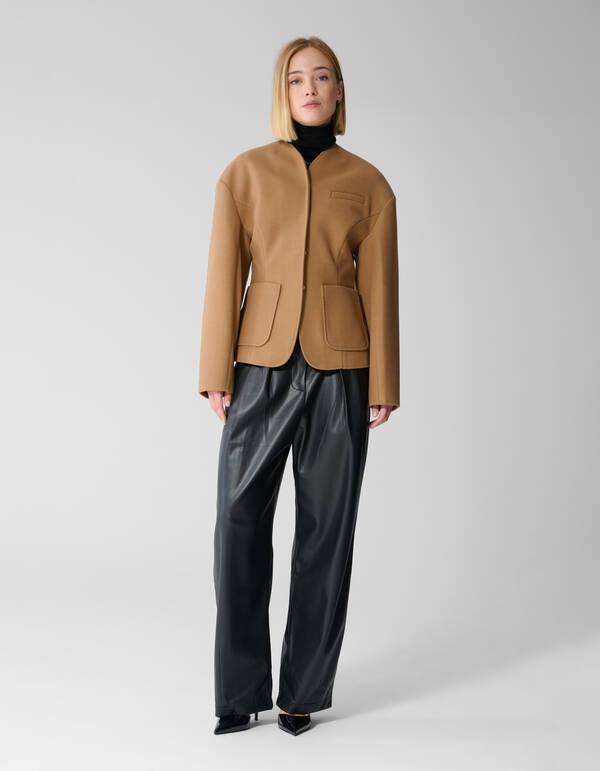 Eggshape Jacke Camel By Lonneke SHOEBY WOMEN