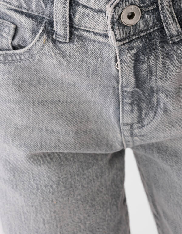 Weit geschnittene Jeans aus hellgrau SHOEBY GIRLS
