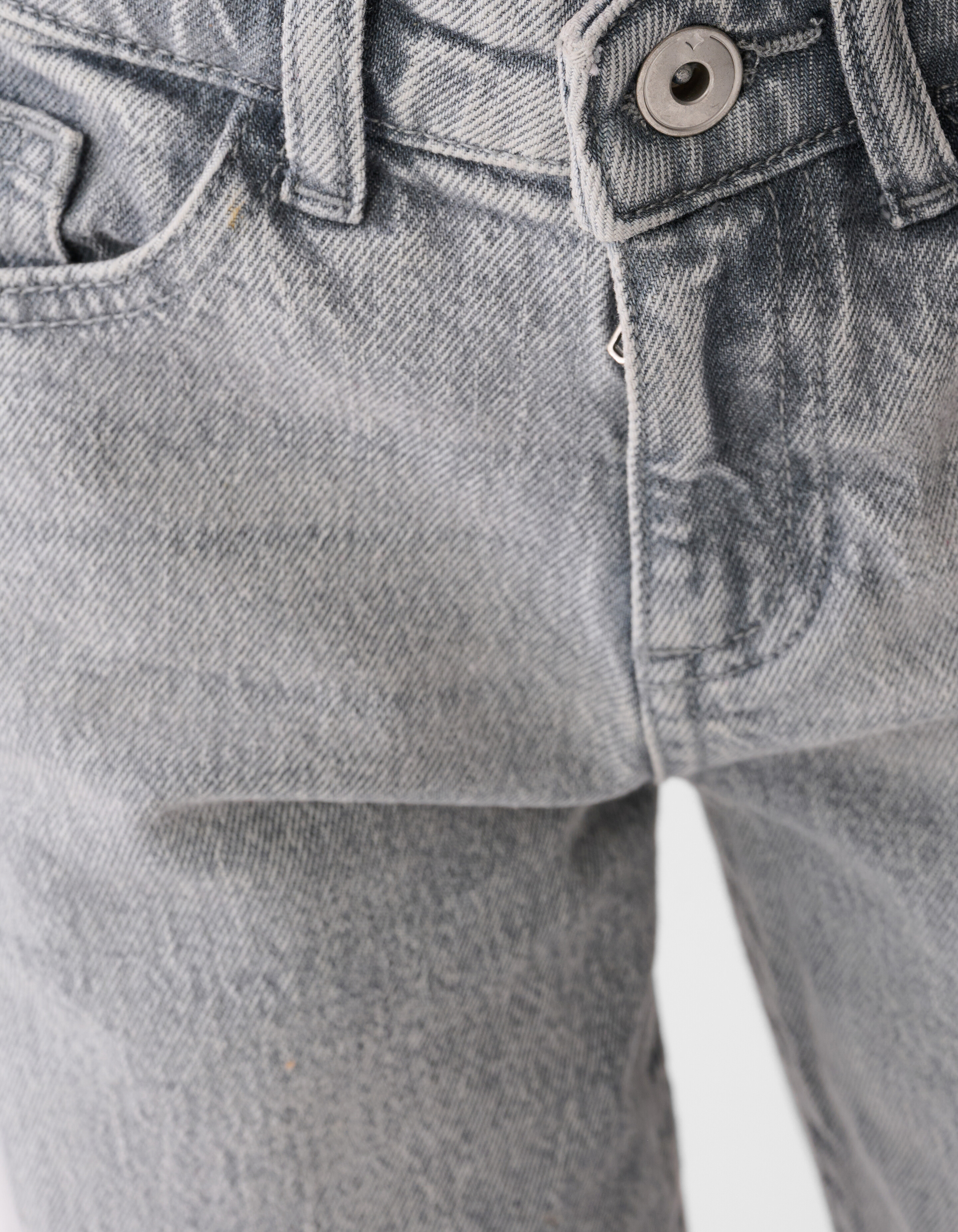 Weit geschnittene Jeans aus hellgrau SHOEBY GIRLS