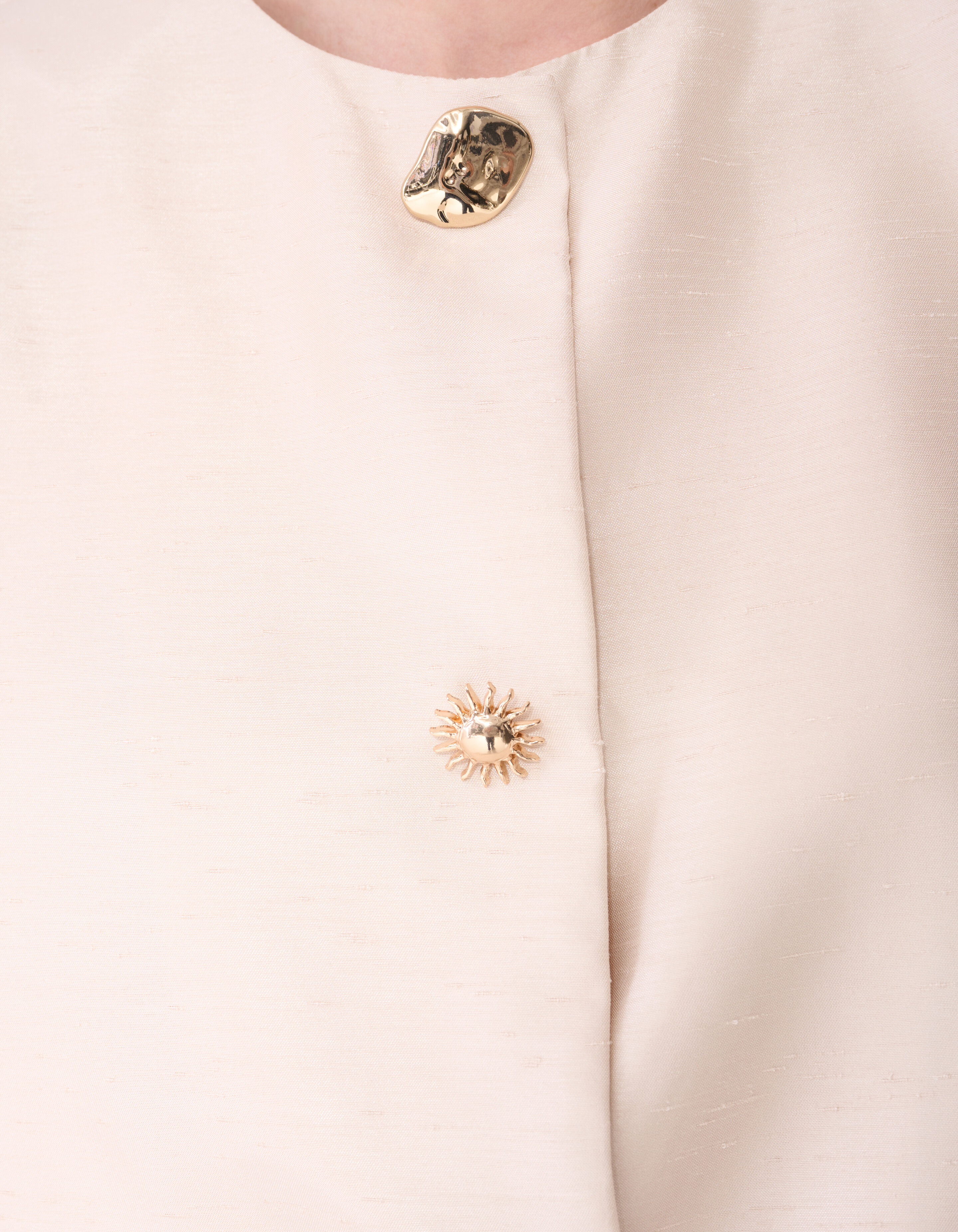 Button Bluse Gebrochen Wei&szlig; Von Fred SHOEBY WOMEN