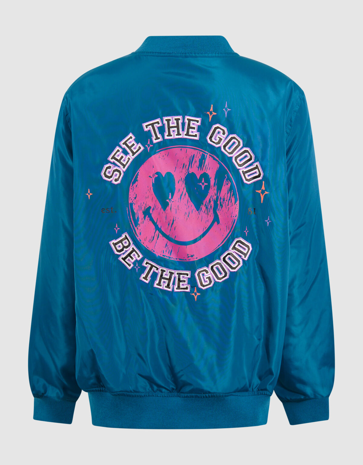 Varsity Bomber Blau SHOEBY GIRLS