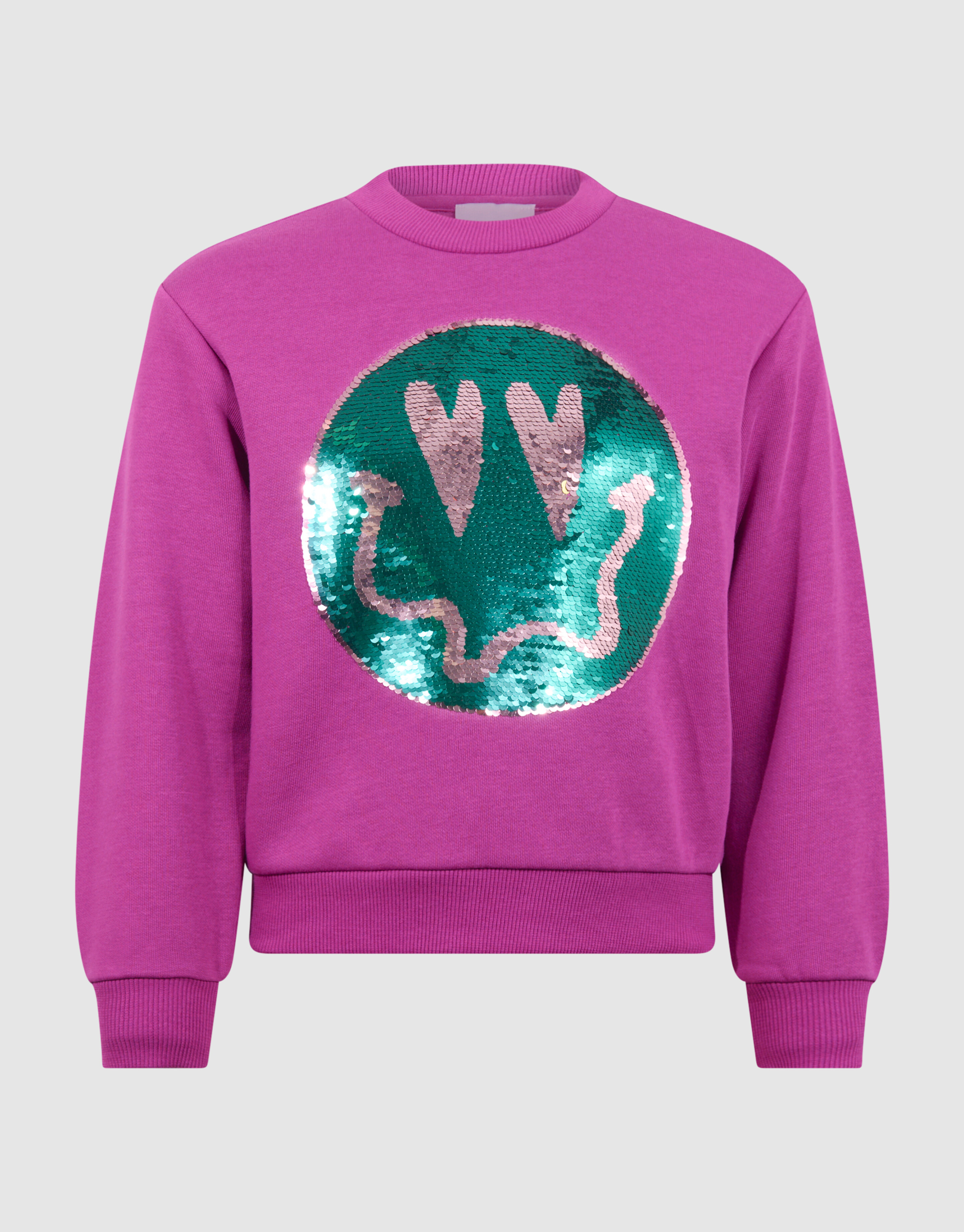 Two Way Paillettenpullover Roze SHOEBY GIRLS