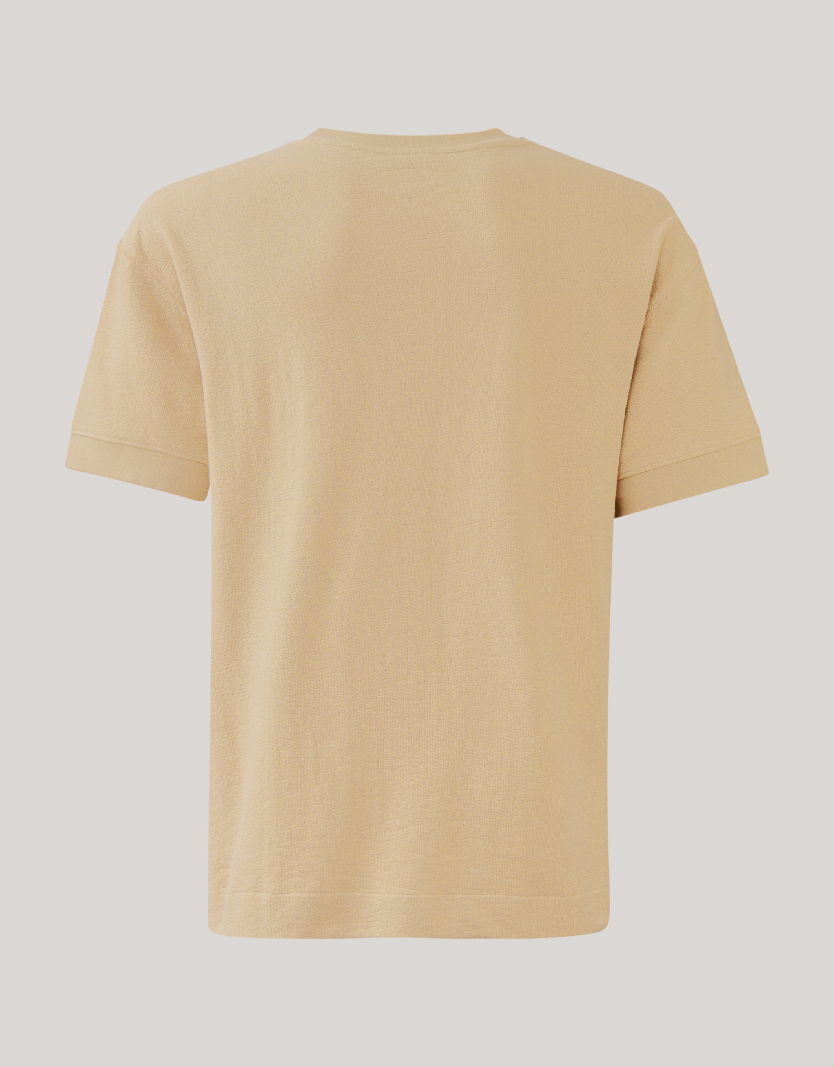 Slub Textur T-shirt Sand SHOEBY MEN