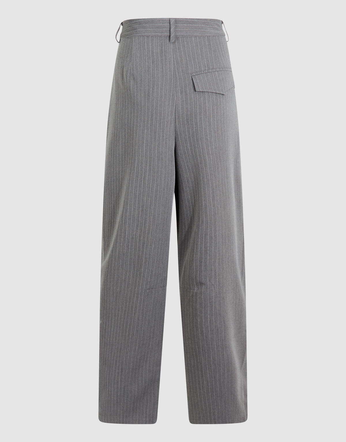 Nadelstreifen-Faltenhose Dunkelgrau SHOEBY WOMEN