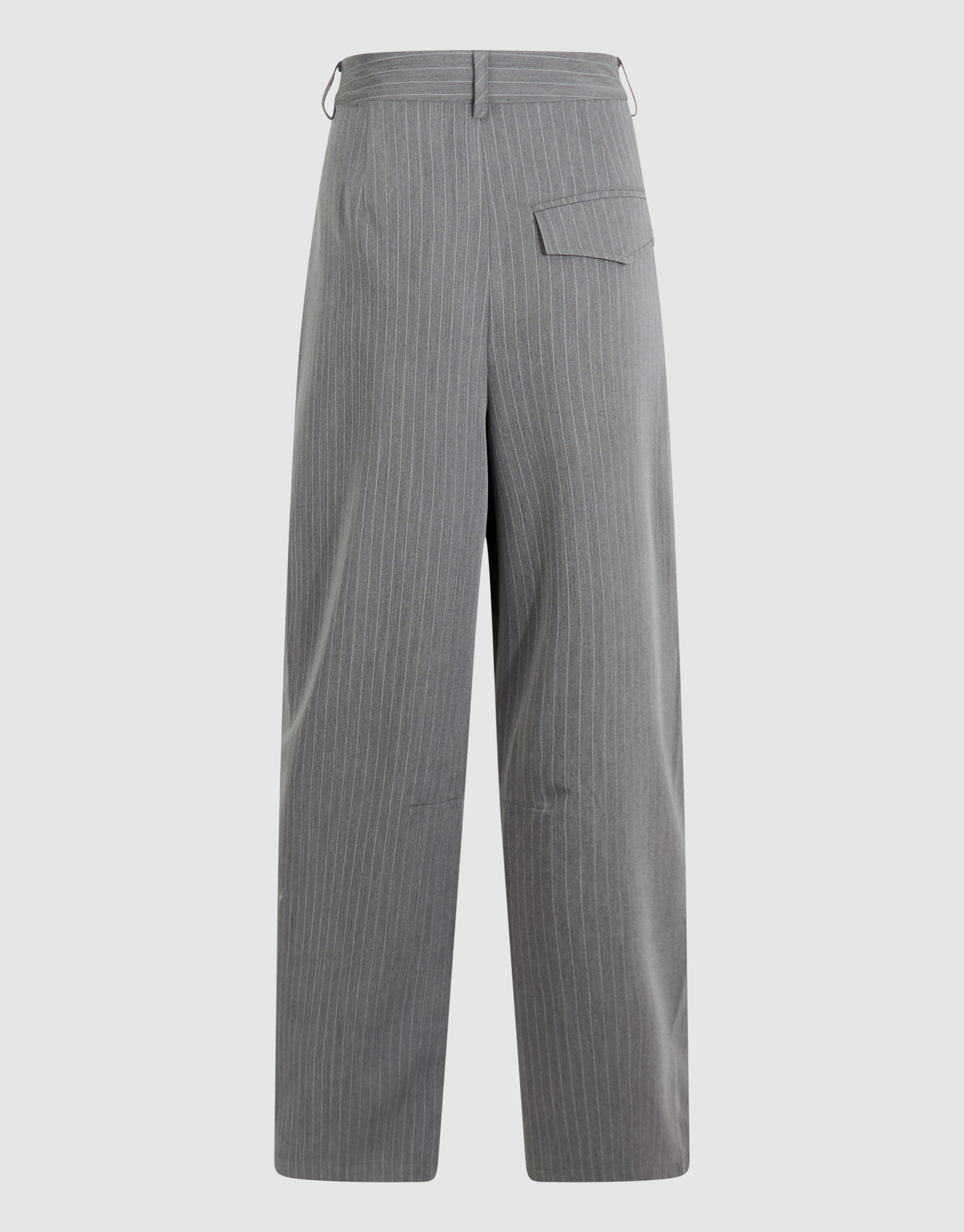 Nadelstreifen-Faltenhose Dunkelgrau SHOEBY WOMEN