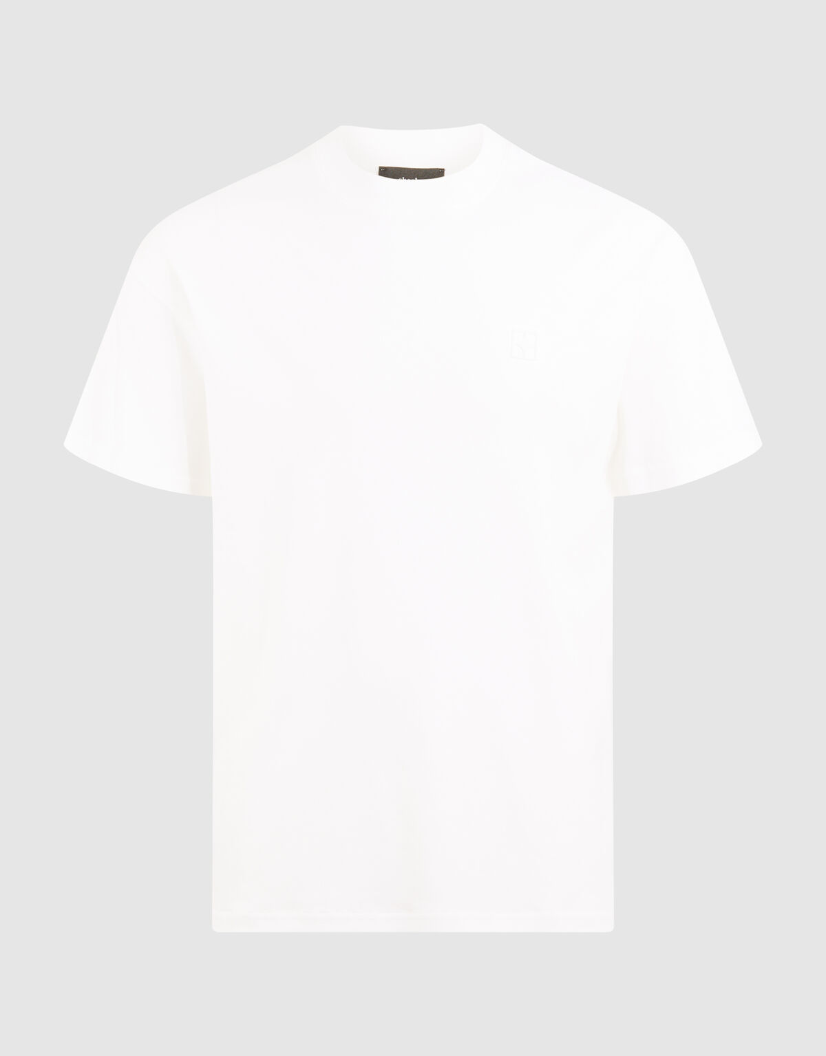 Besticktes Mix T-Shirt Weiß SHOEBY MEN