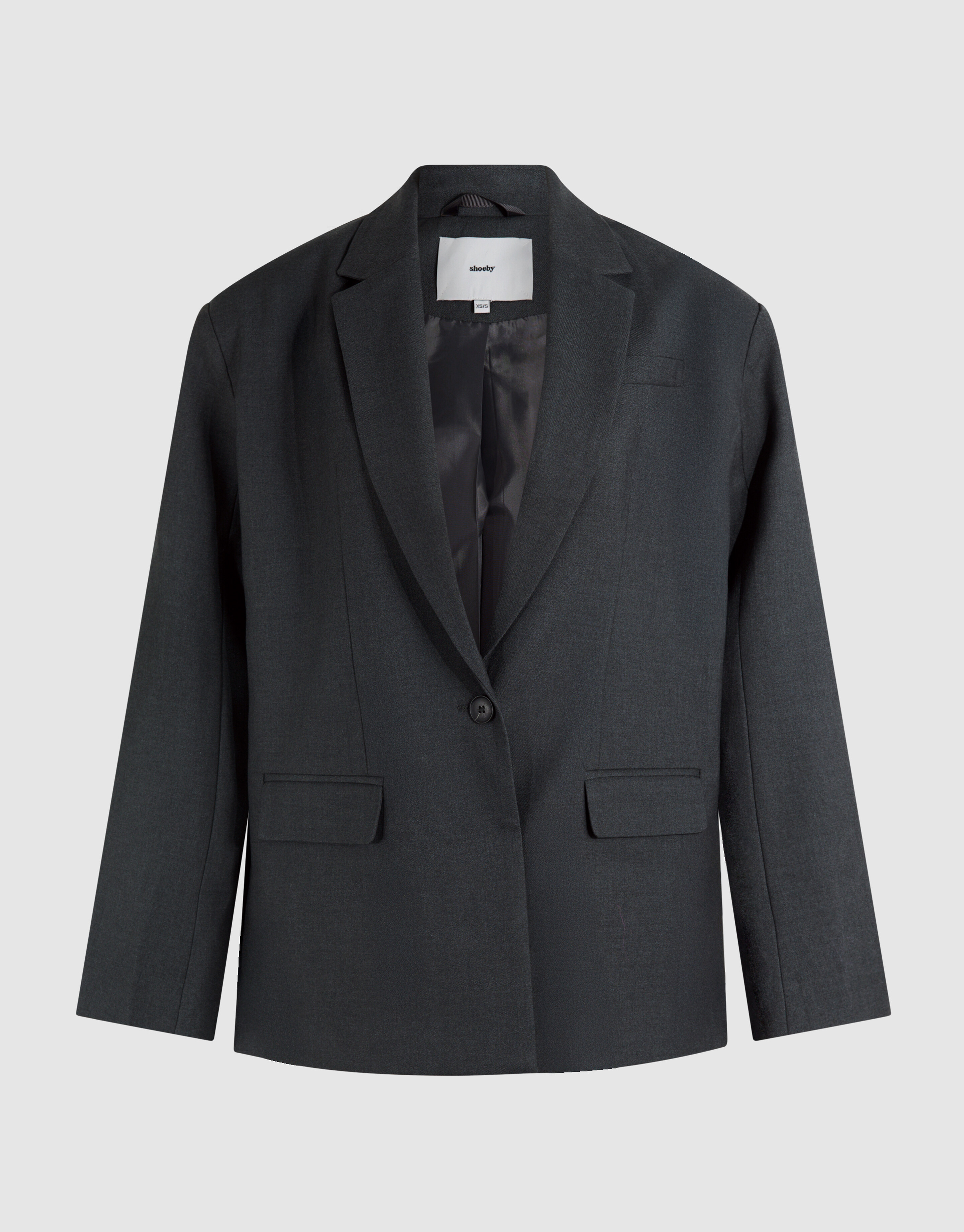 Übergroßer Blazer Dunkelgrau SHOEBY WOMEN