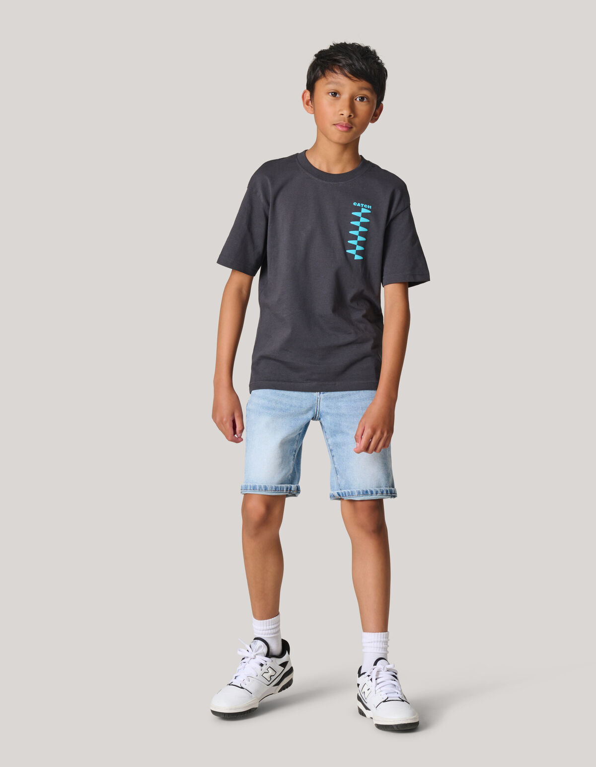 Denim Short Lichtblauw SHOEBY BOYS