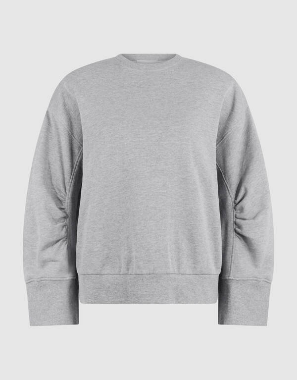 Oversized Pullover Hellgrau von Monica SHOEBY WOMEN