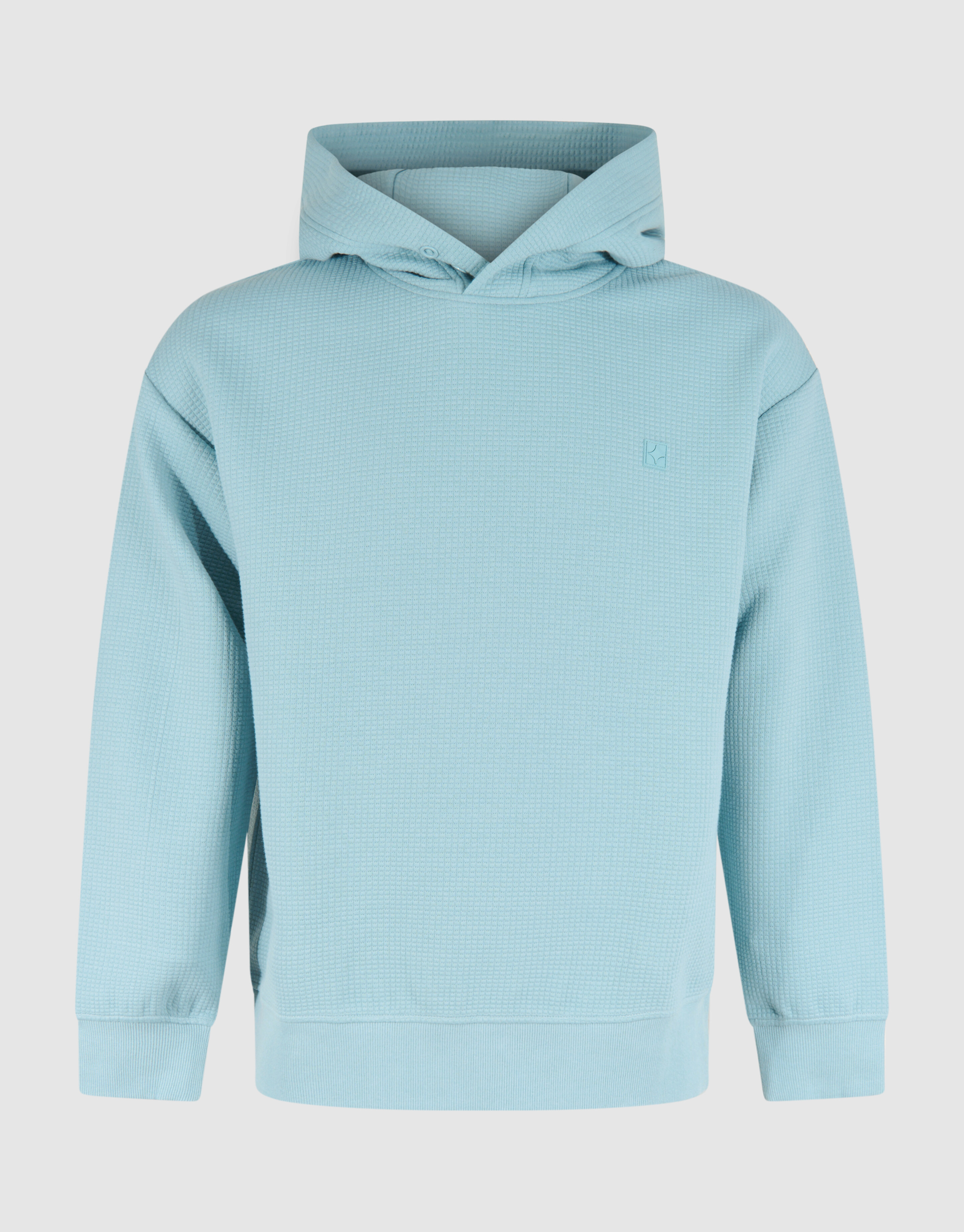 Jacquard Hoodie Hellblau SHOEBY MEN