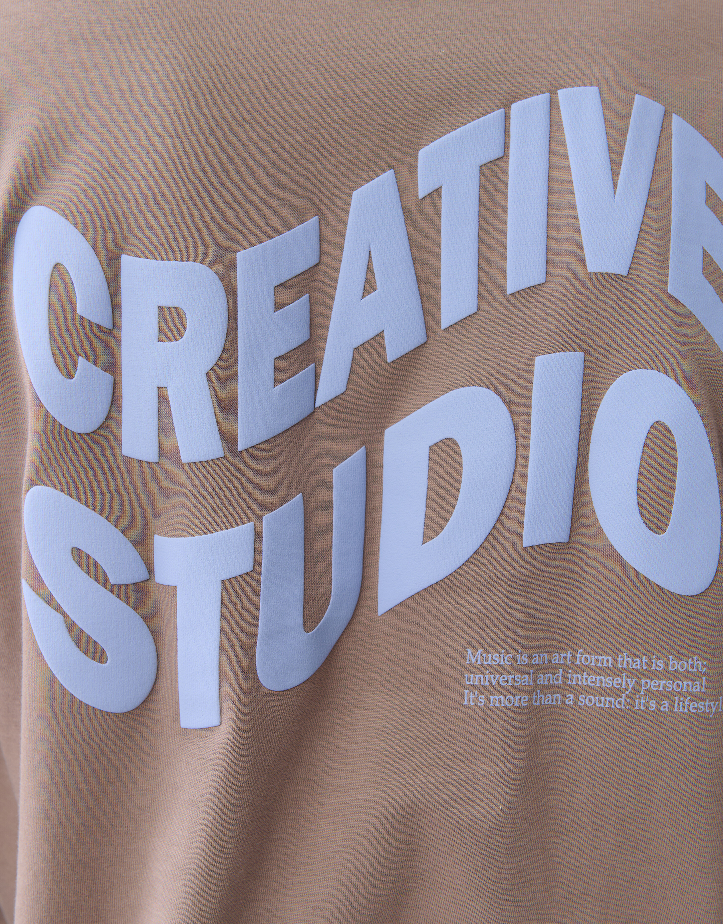 Studio Artwork T-shirt Hellbraun SHOEBY MEN