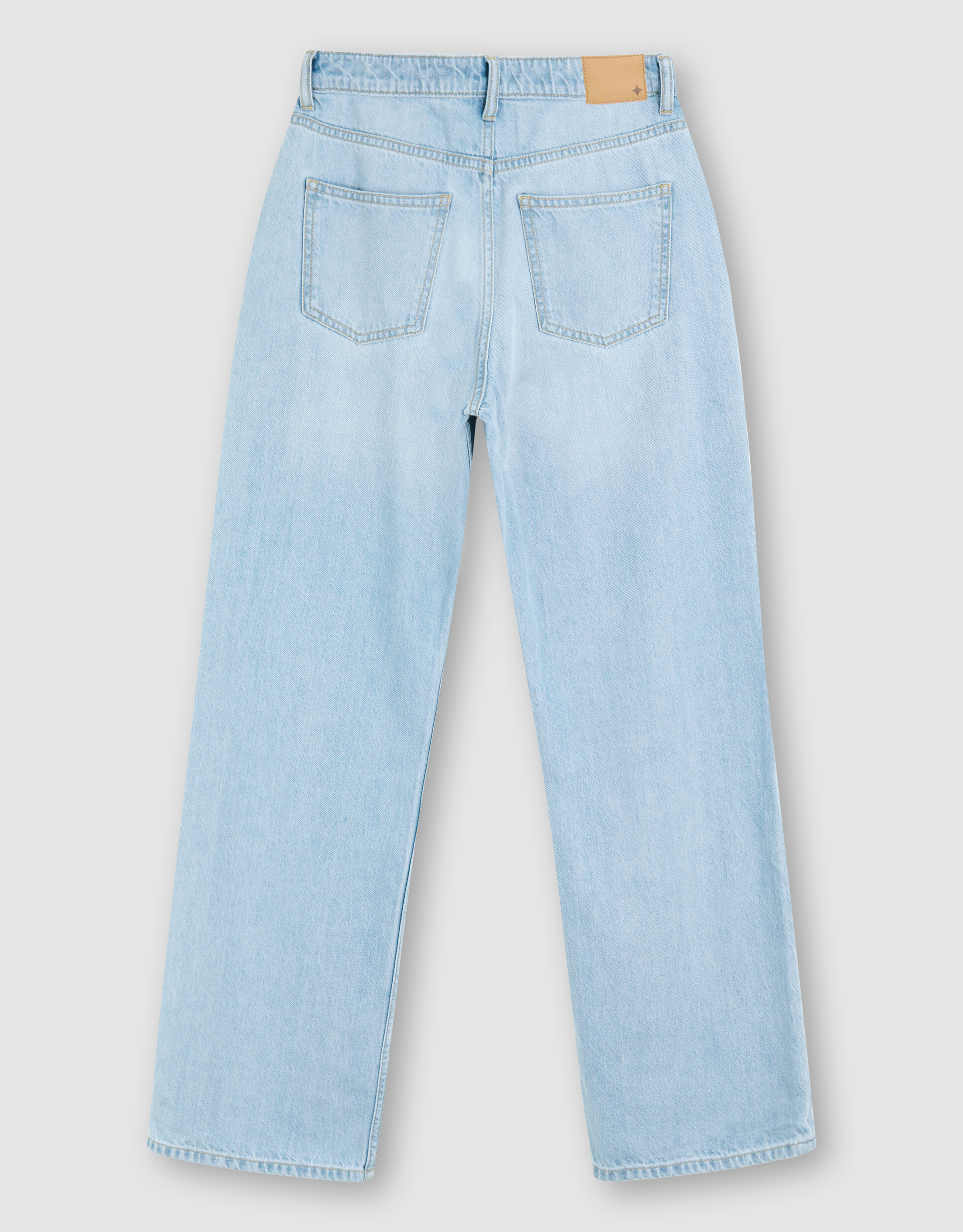 Weiche Jeans mit weitem Bein Gebleicht SHOEBY WOMEN
